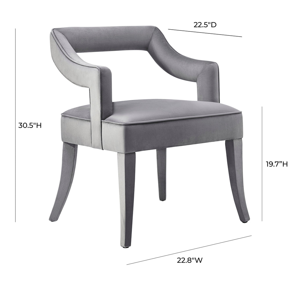 Tiffany Performance Velvet Dining Chair