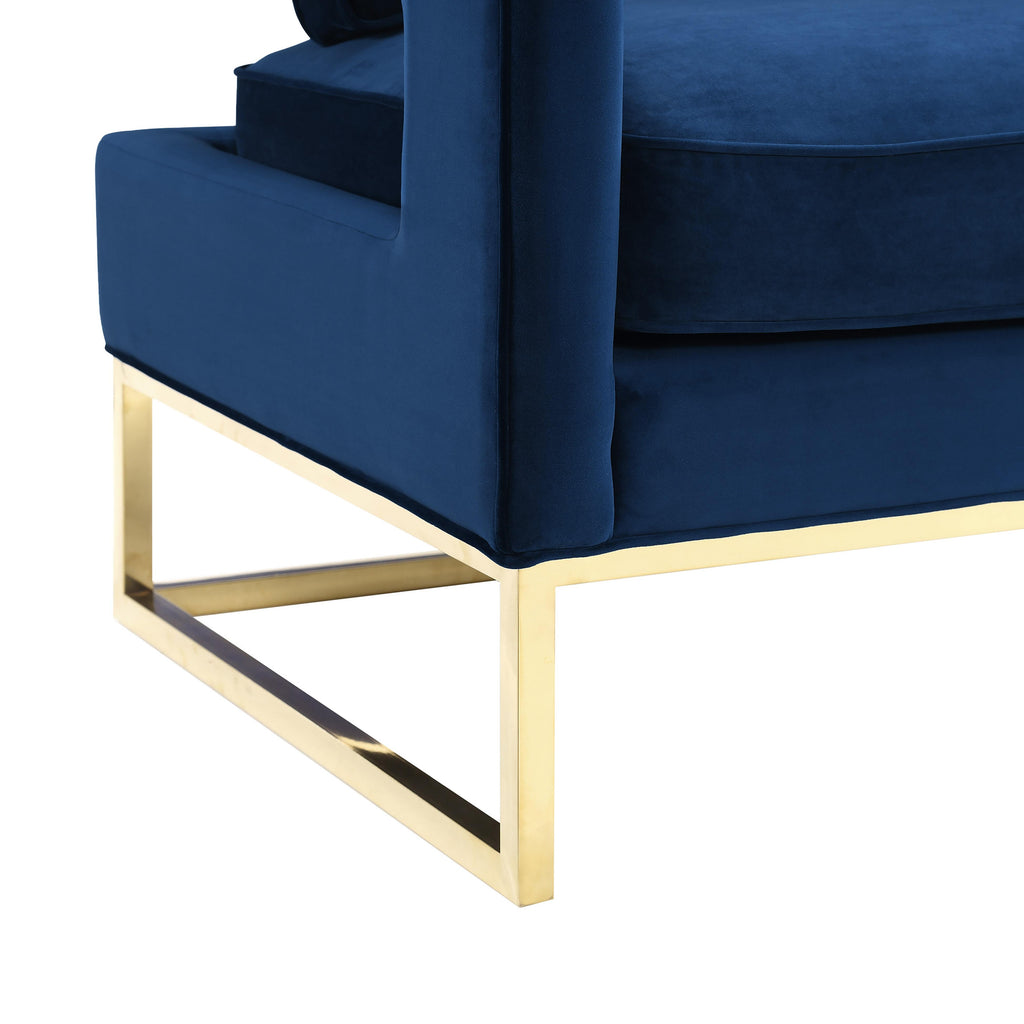 Avery Performance Velvet Accent Chair