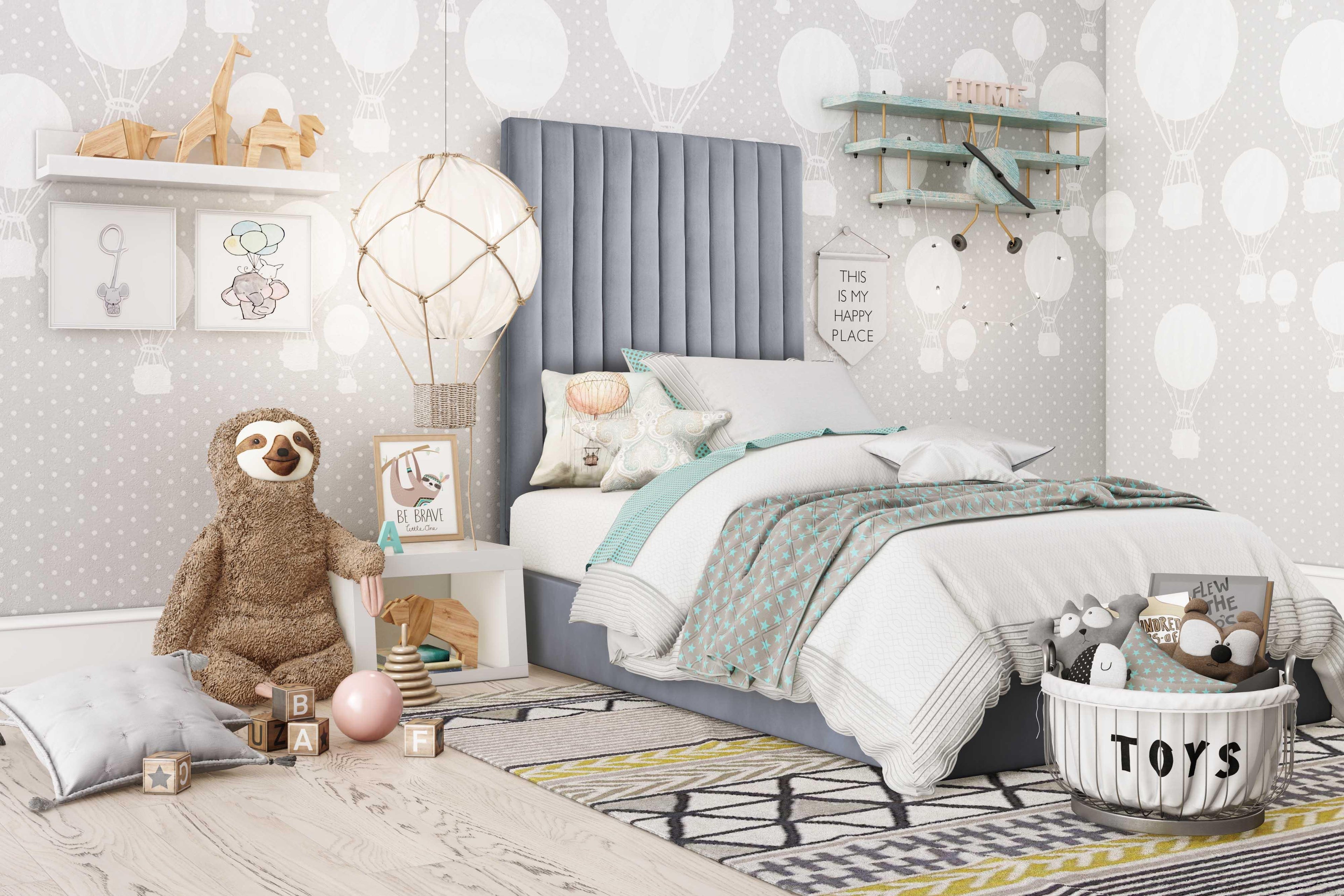 Arabelle Performance Velvet Bed