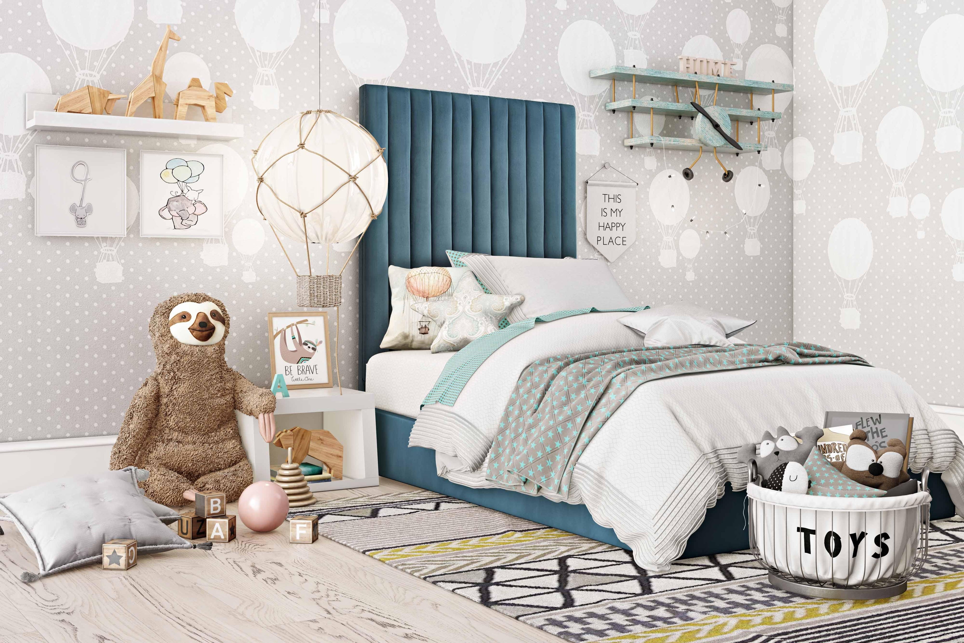 Arabelle Performance Velvet Bed