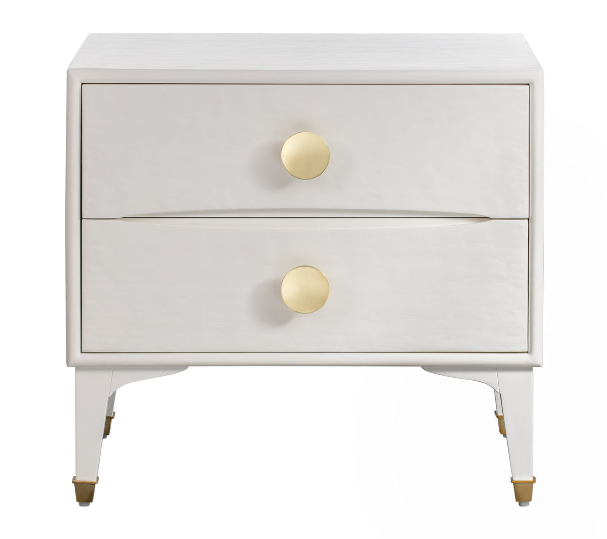 Divine 25" 2-Drawer Nightstand — White null