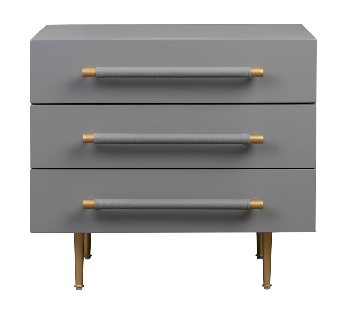 Trident 28" 3-Drawer Nightstand