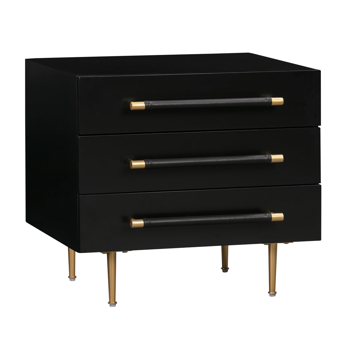 Trident 28" 3-Drawer Nightstand