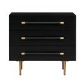 Trident 28" 3-Drawer Nightstand