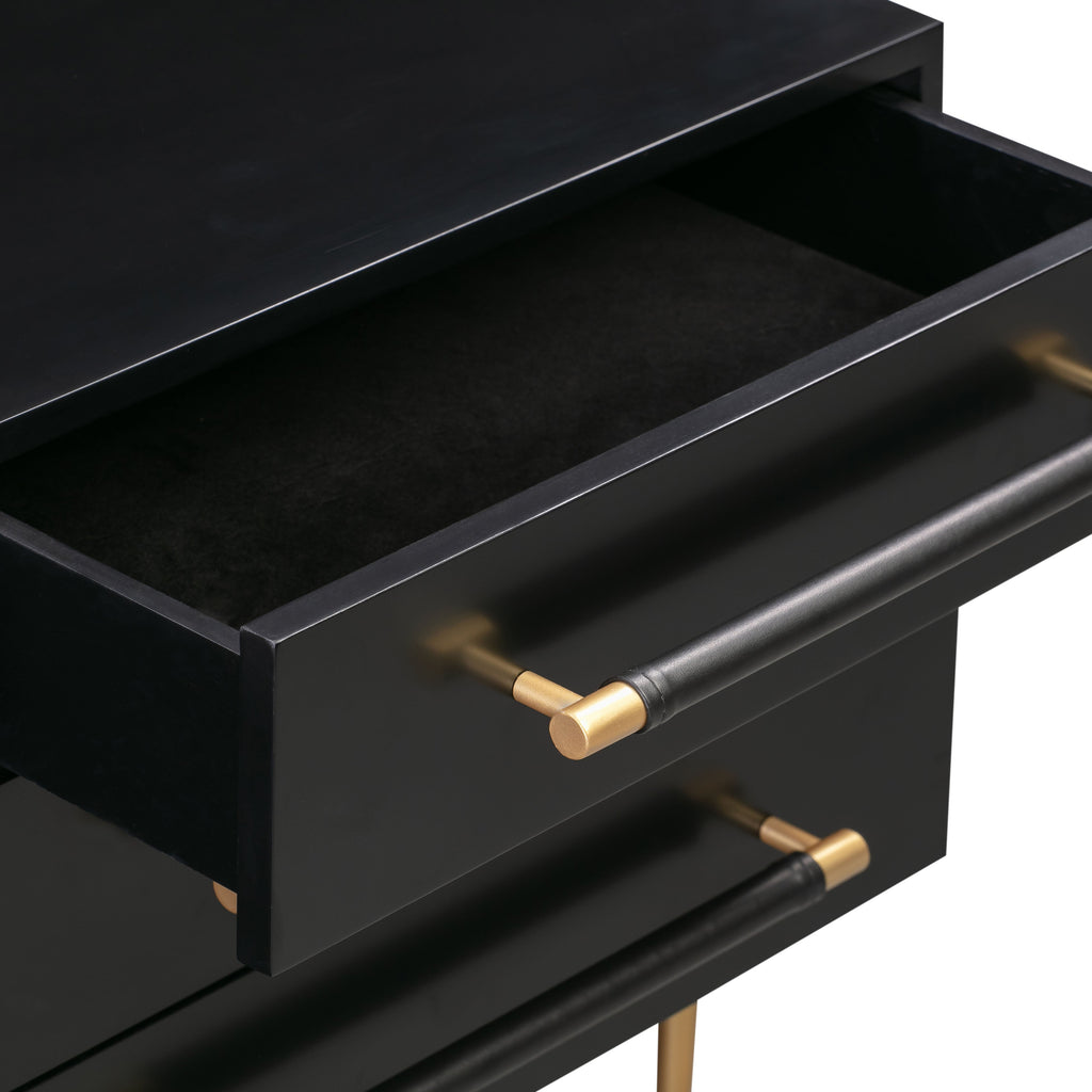 Trident 28" 3-Drawer Nightstand