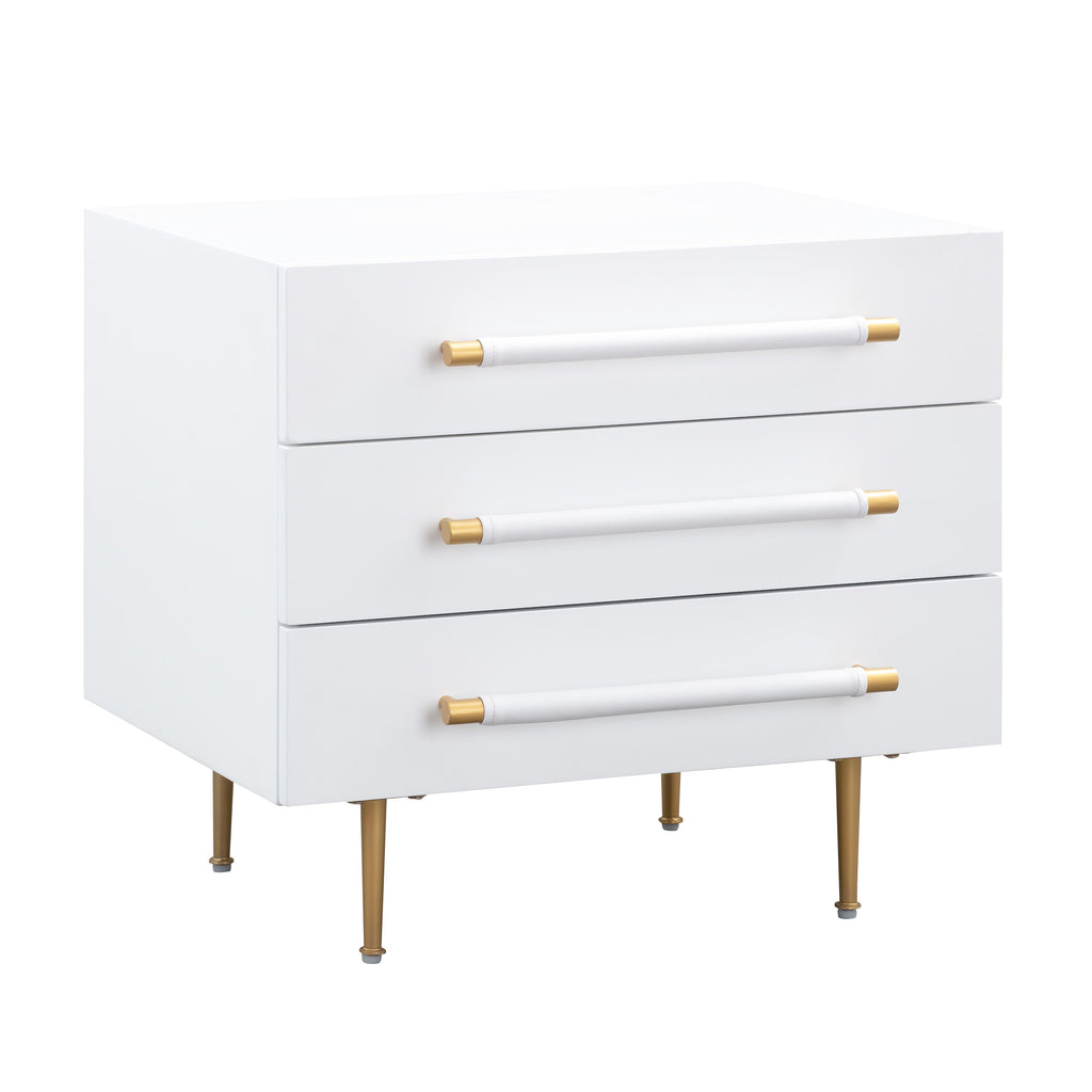 Trident 28" 3-Drawer Nightstand
