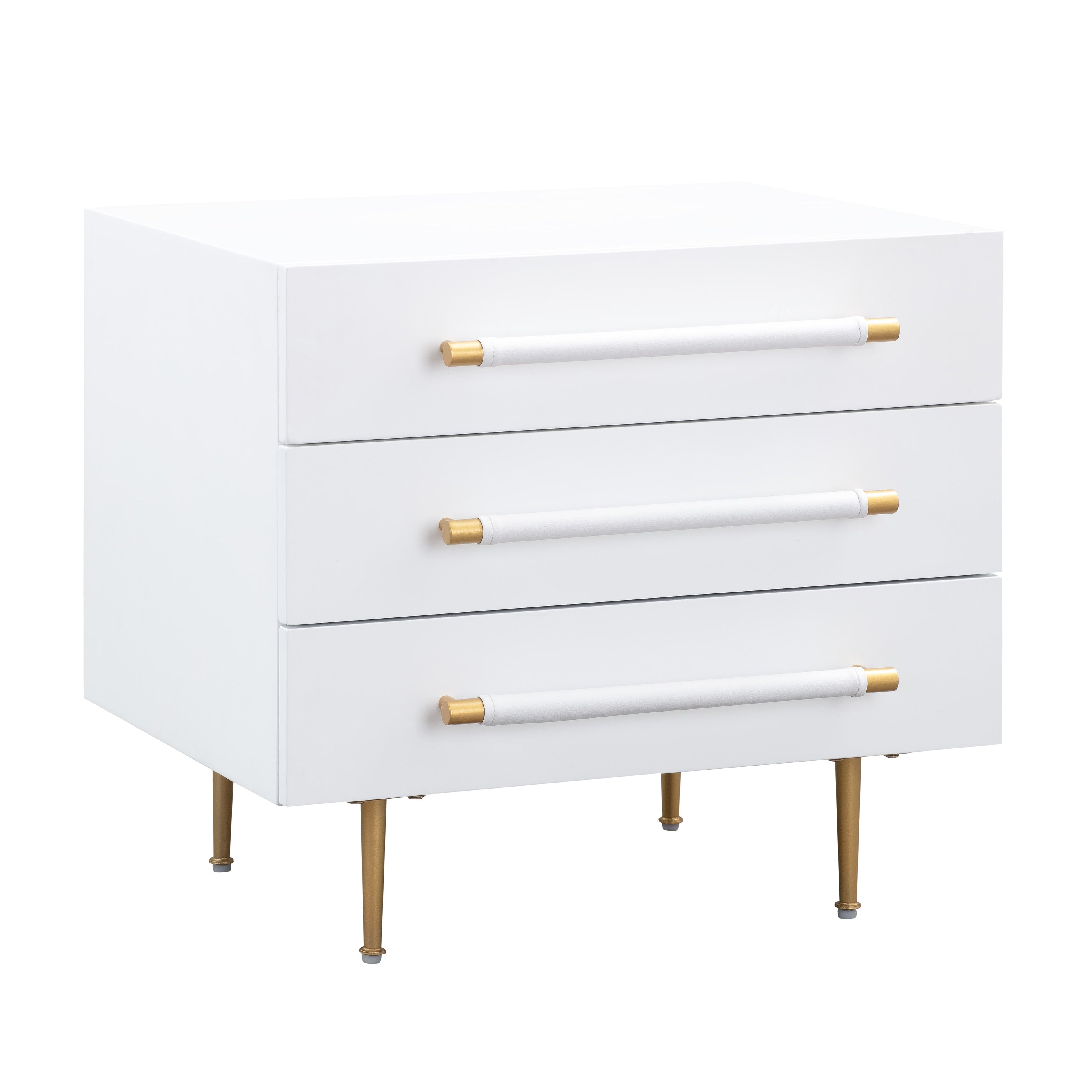 Trident 28" 3-Drawer Nightstand