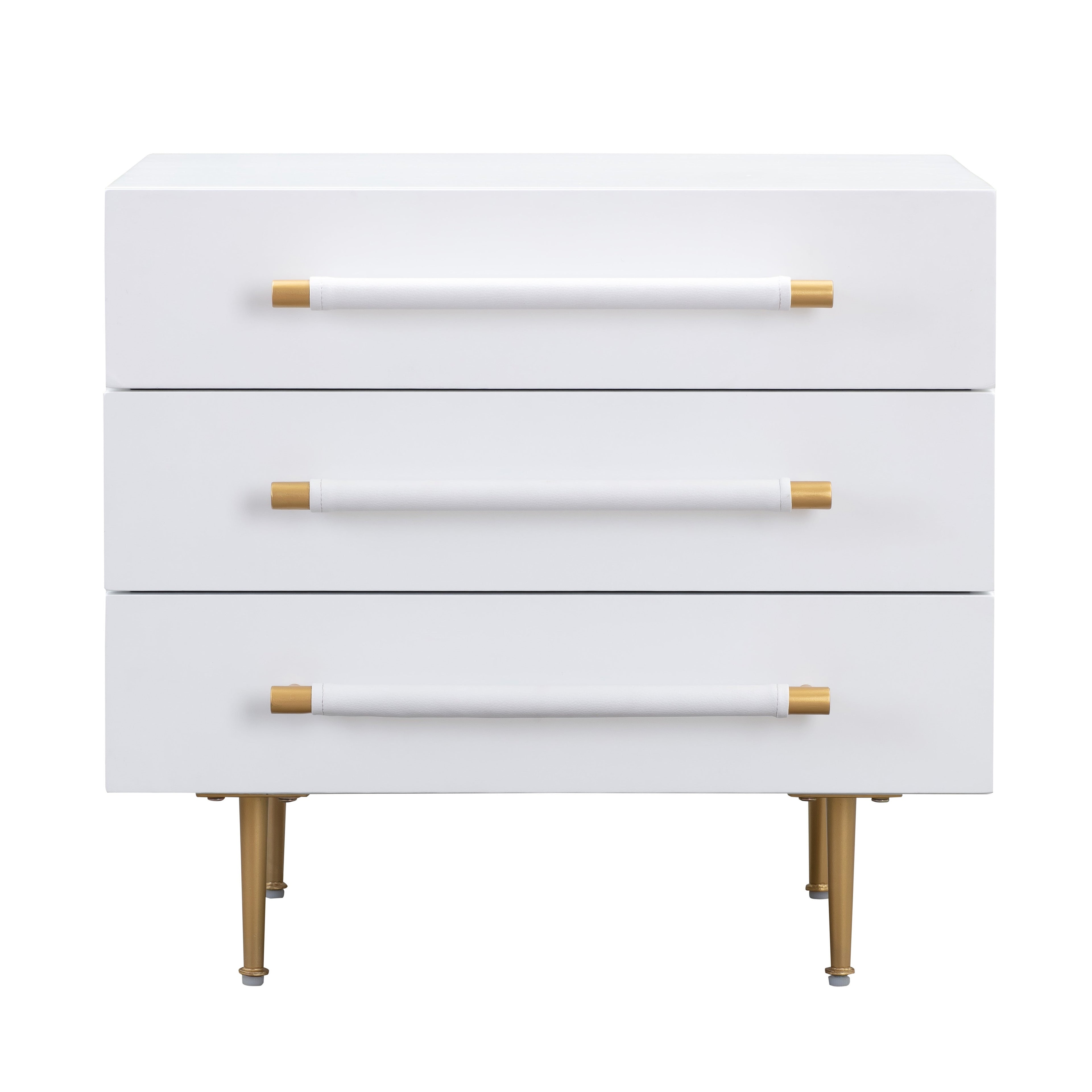 Trident 28" 3-Drawer Nightstand