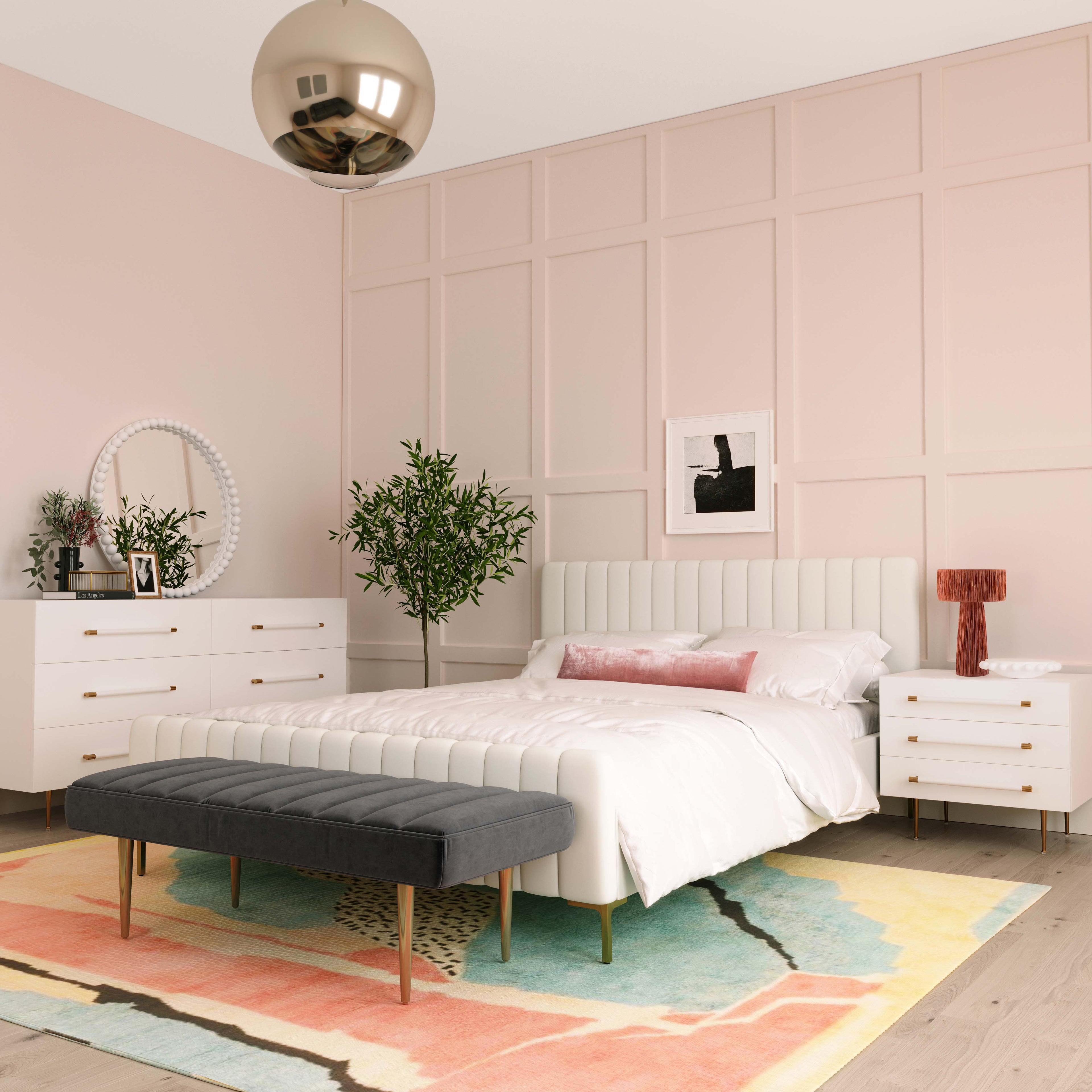 Trident 28" 3-Drawer Nightstand