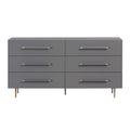 Trident 62" 6-Drawer Dresser