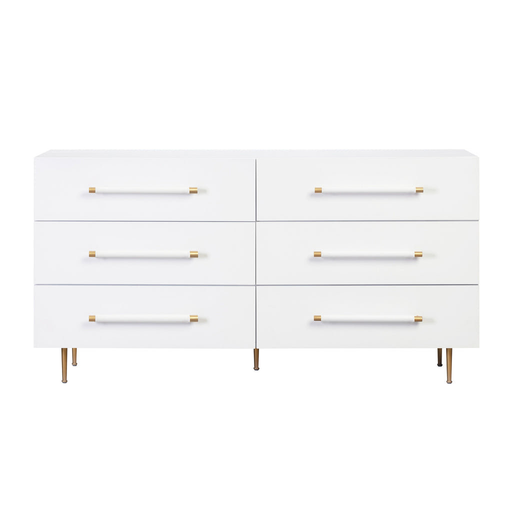 Trident 62" 6-Drawer Dresser