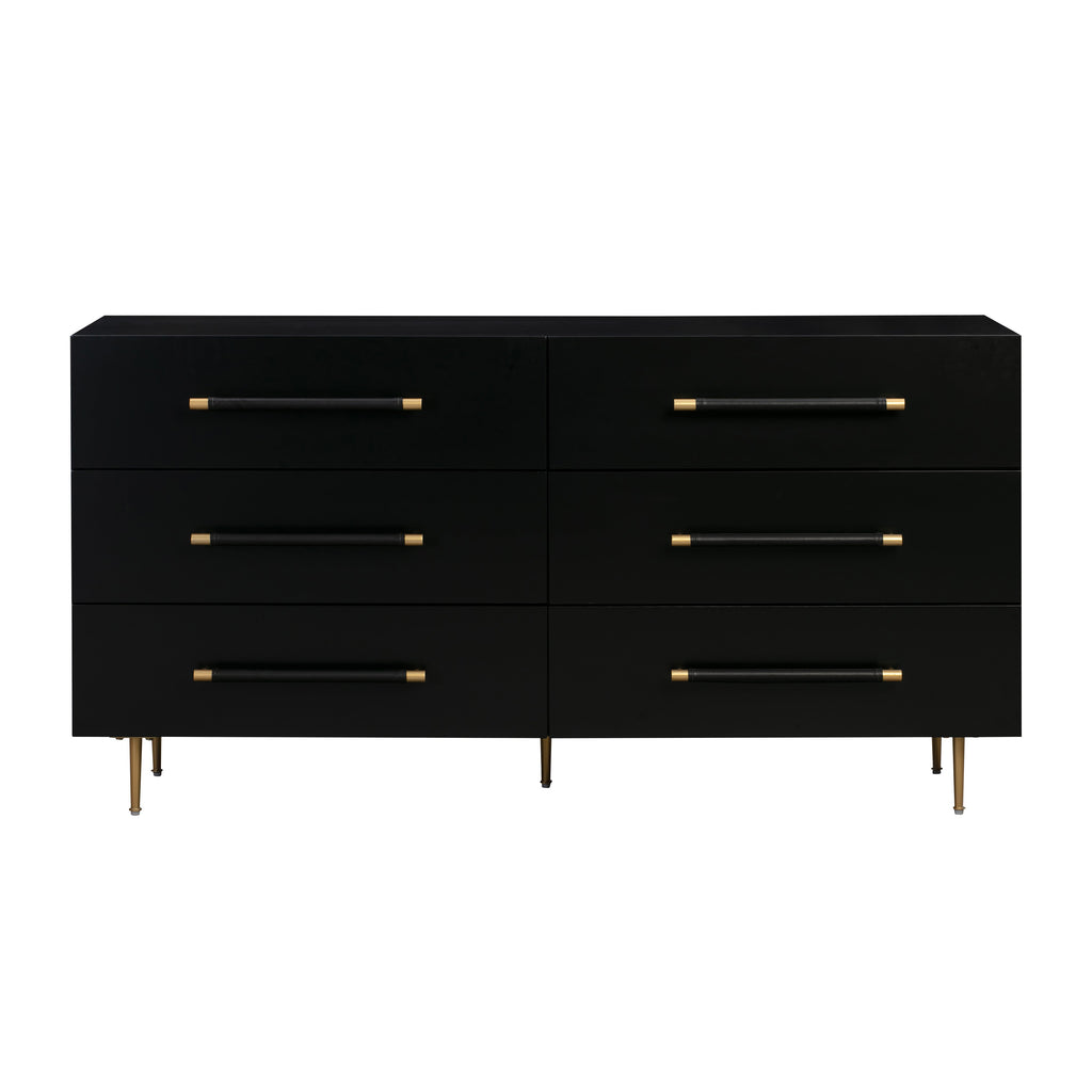 Trident 62" 6-Drawer Dresser