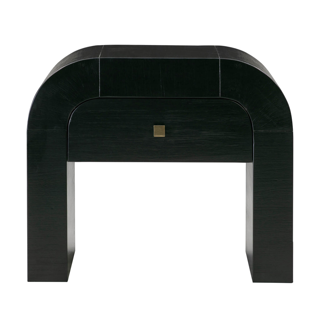 Hump 26" Arched Nightstand With Drawer