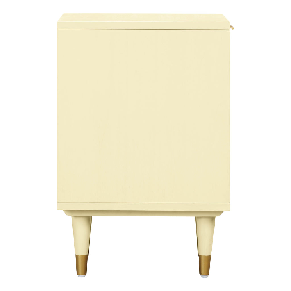 Sierra 22" Cane 2-Drawer Nightstand