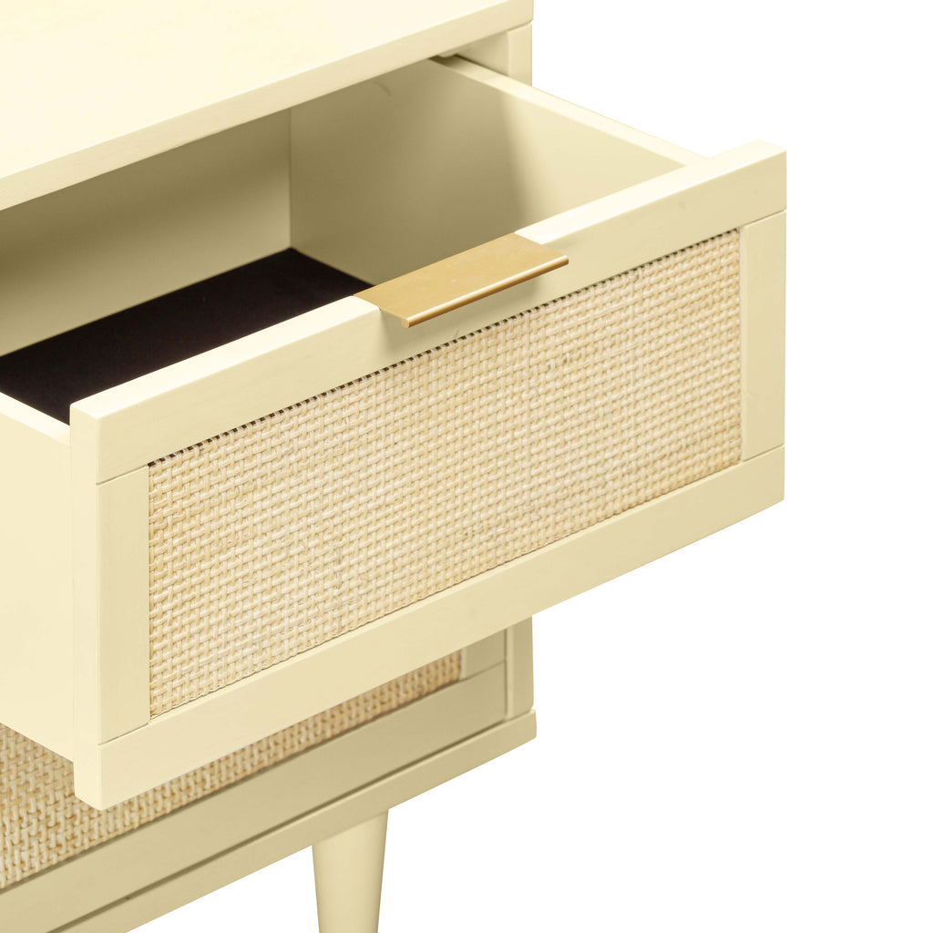 Sierra 22" Cane 2-Drawer Nightstand