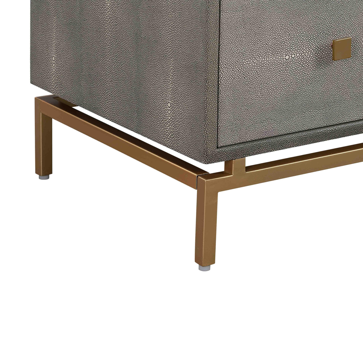 Pesce 57" Faux Shagreen 6-Drawer Dresser