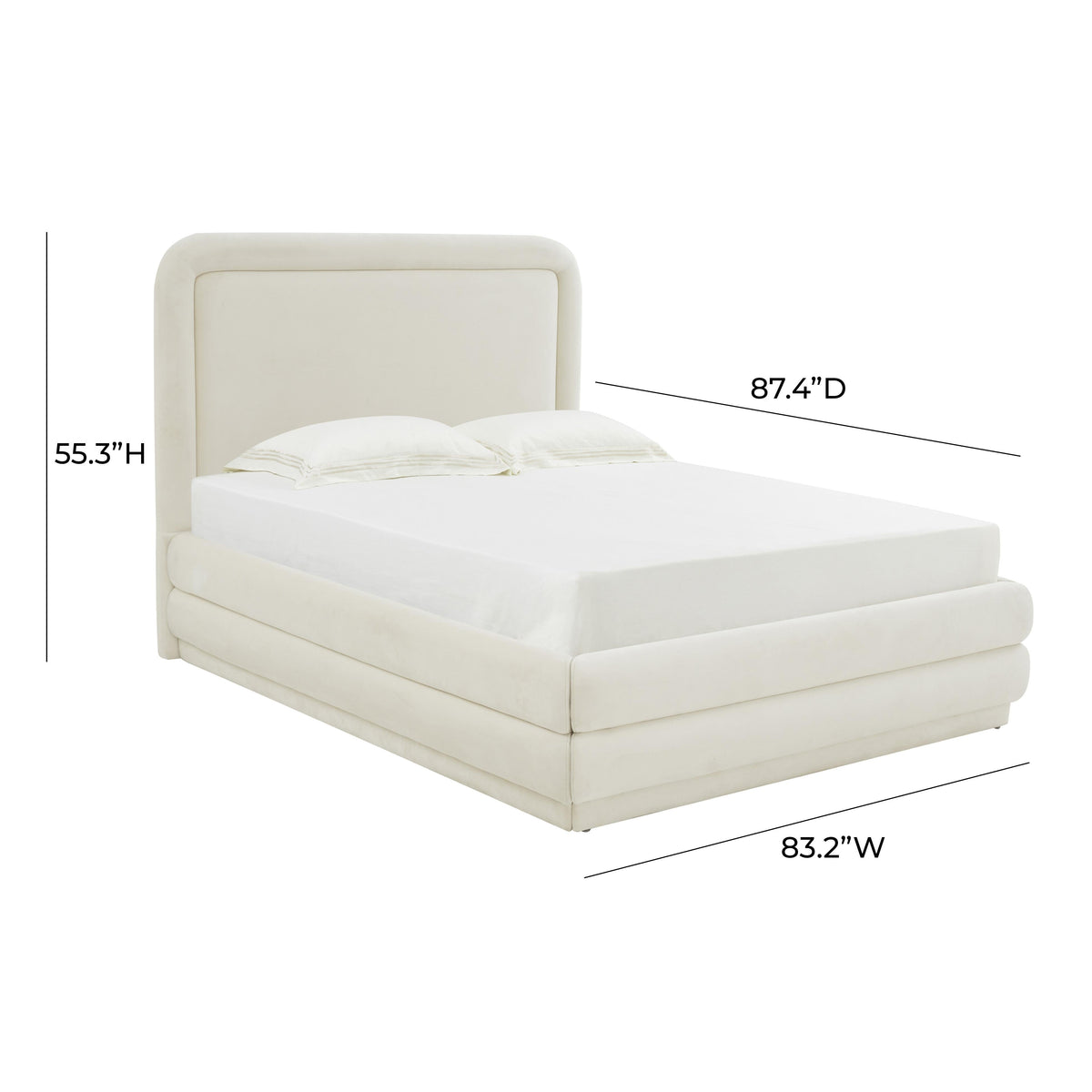 Briella Performance Velvet Bed