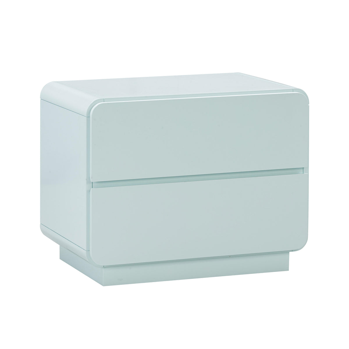 Sagura 28" 2-Drawer Nightstand — Blue null