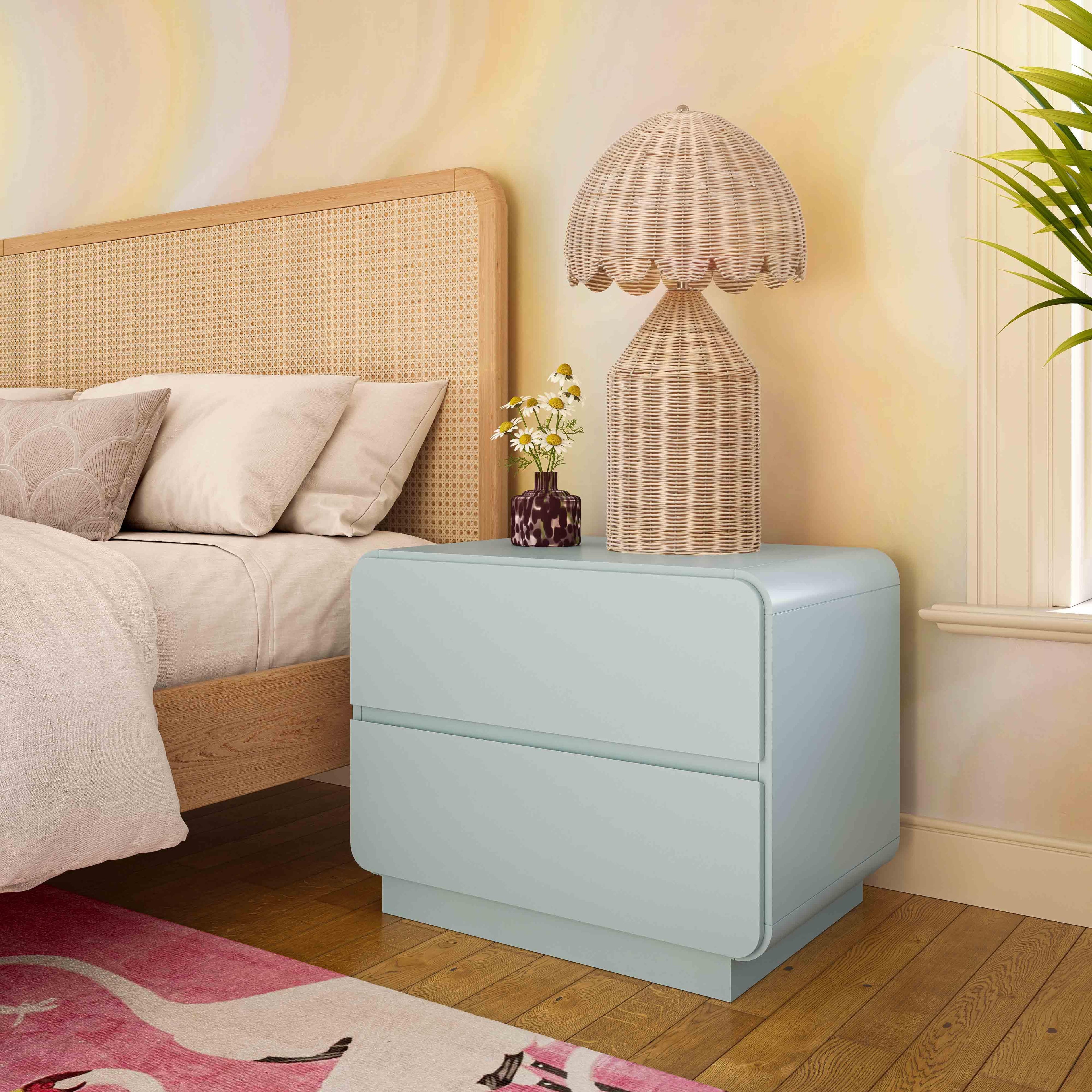 Sagura 28" 2-Drawer Nightstand