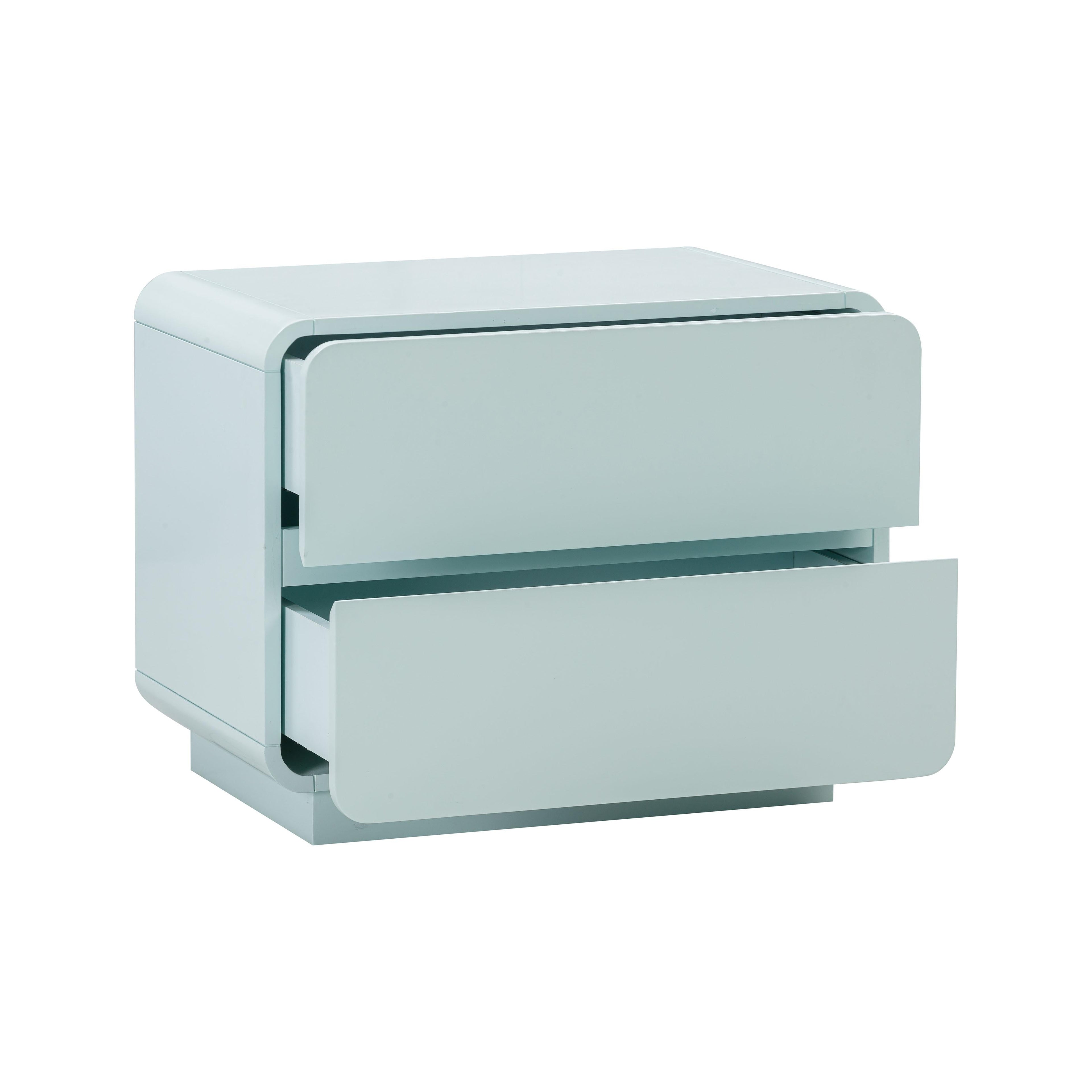 Sagura 28" 2-Drawer Nightstand