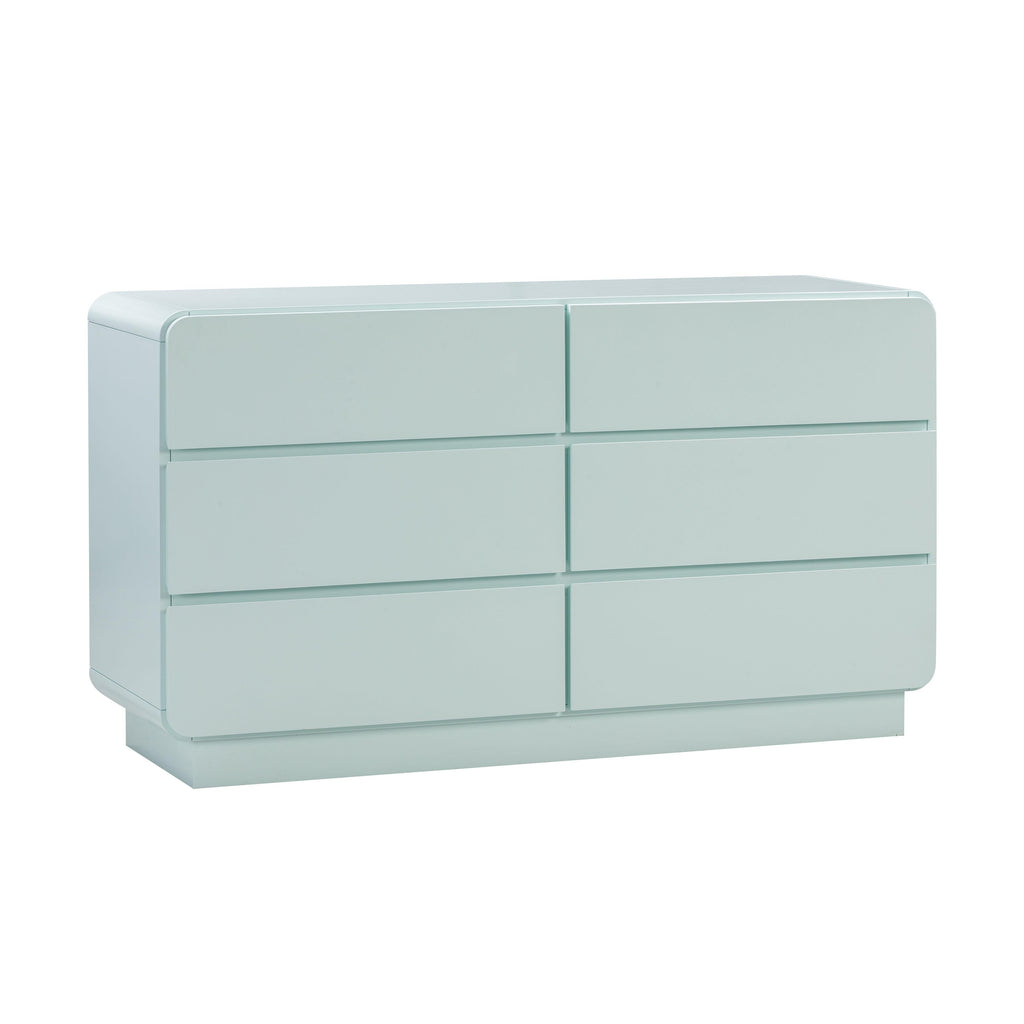 Sagura 56" 6-Drawer Dresser