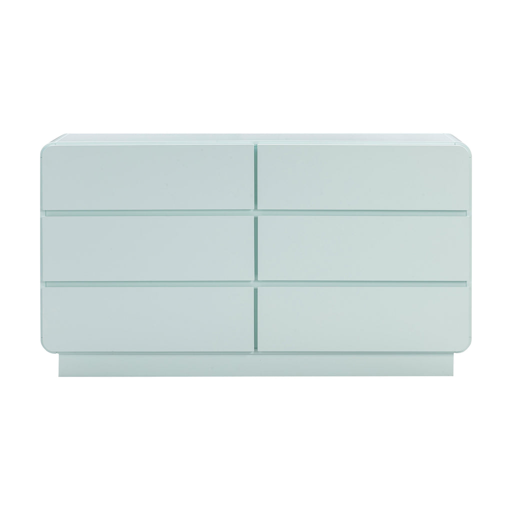Sagura 56" 6-Drawer Dresser