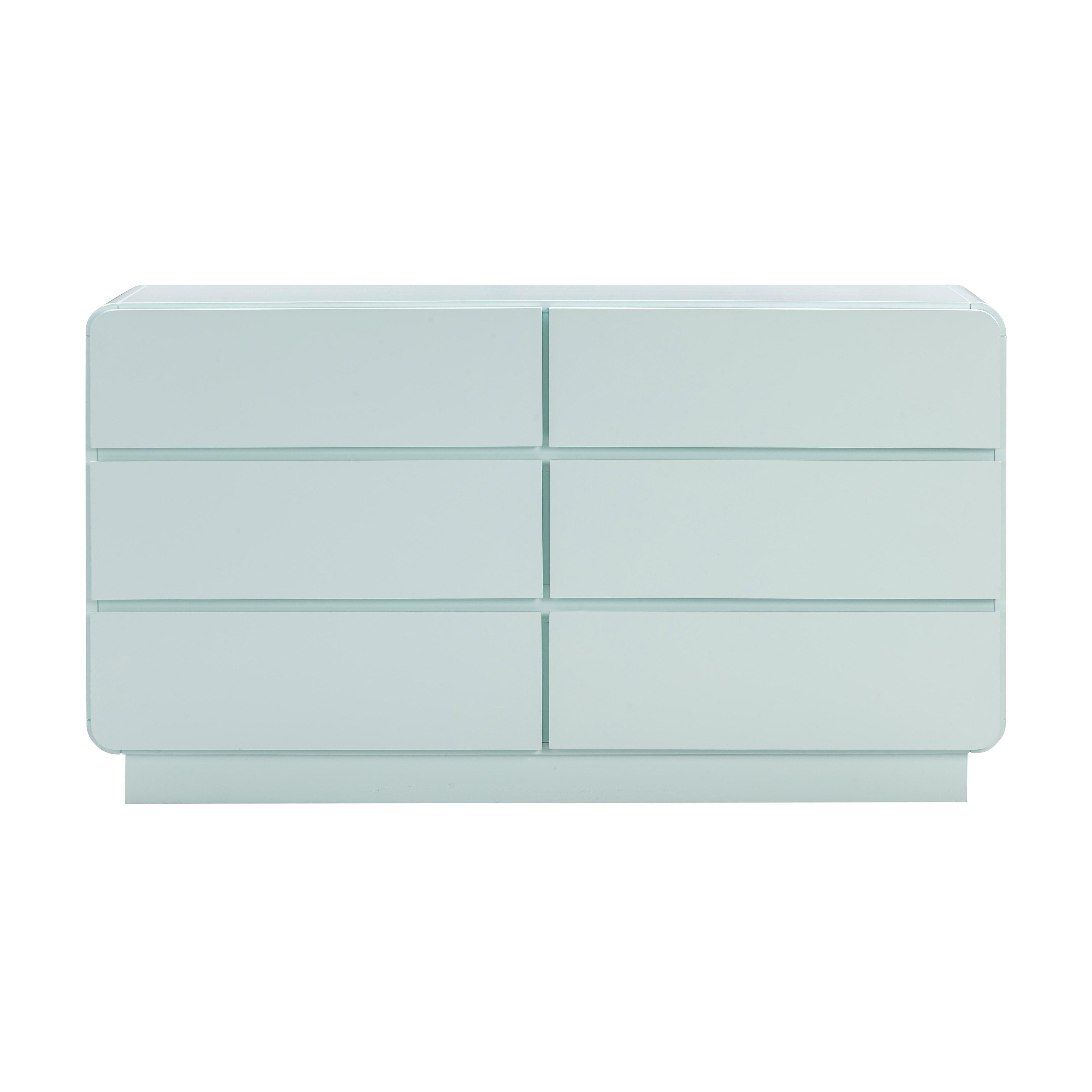 Sagura 56" 6-Drawer Dresser