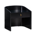 Collins 22" Lacquer Nightstand With Drawer