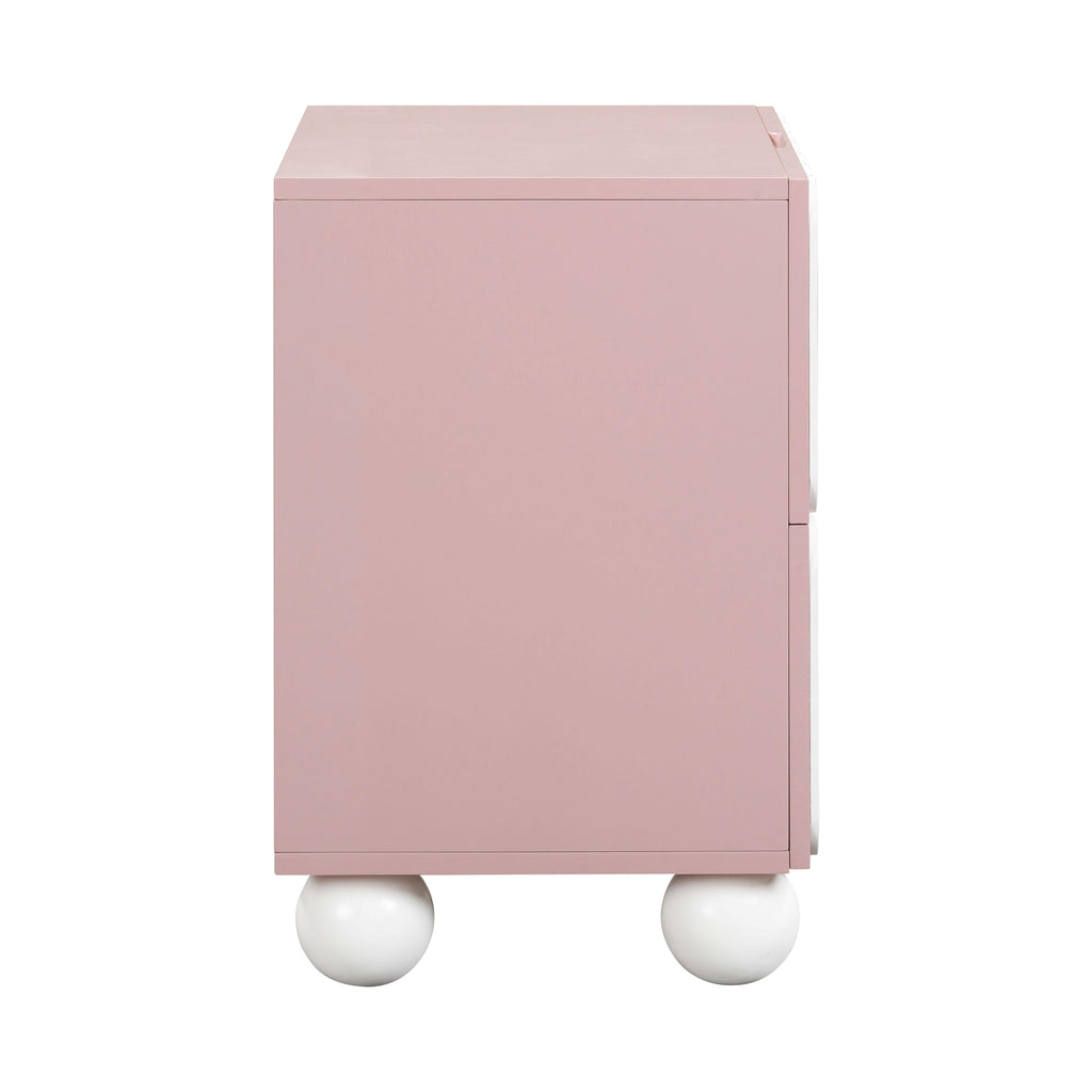 Tori 23" Motif 2-Drawer Nightstand