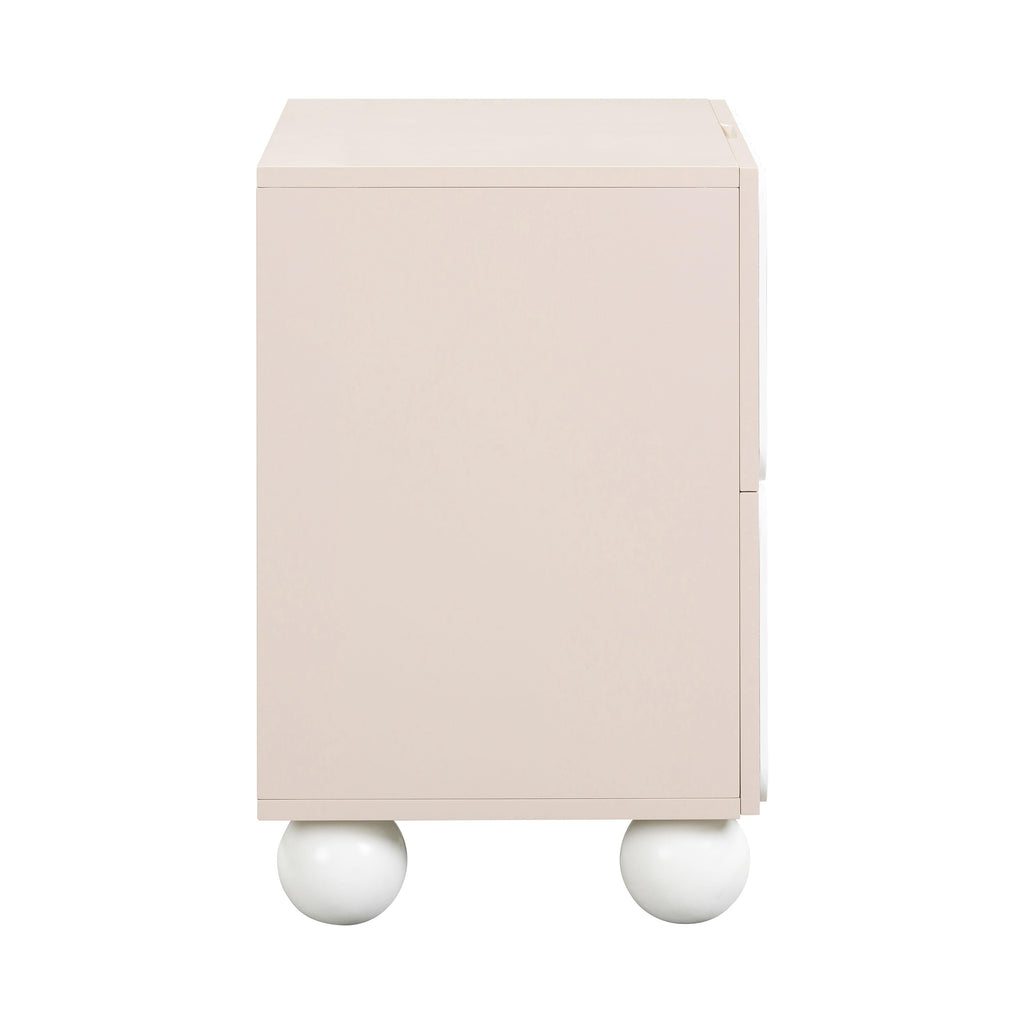 Tori 23" Motif 2-Drawer Nightstand