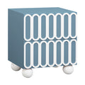 Tori 23" Motif 2-Drawer Nightstand