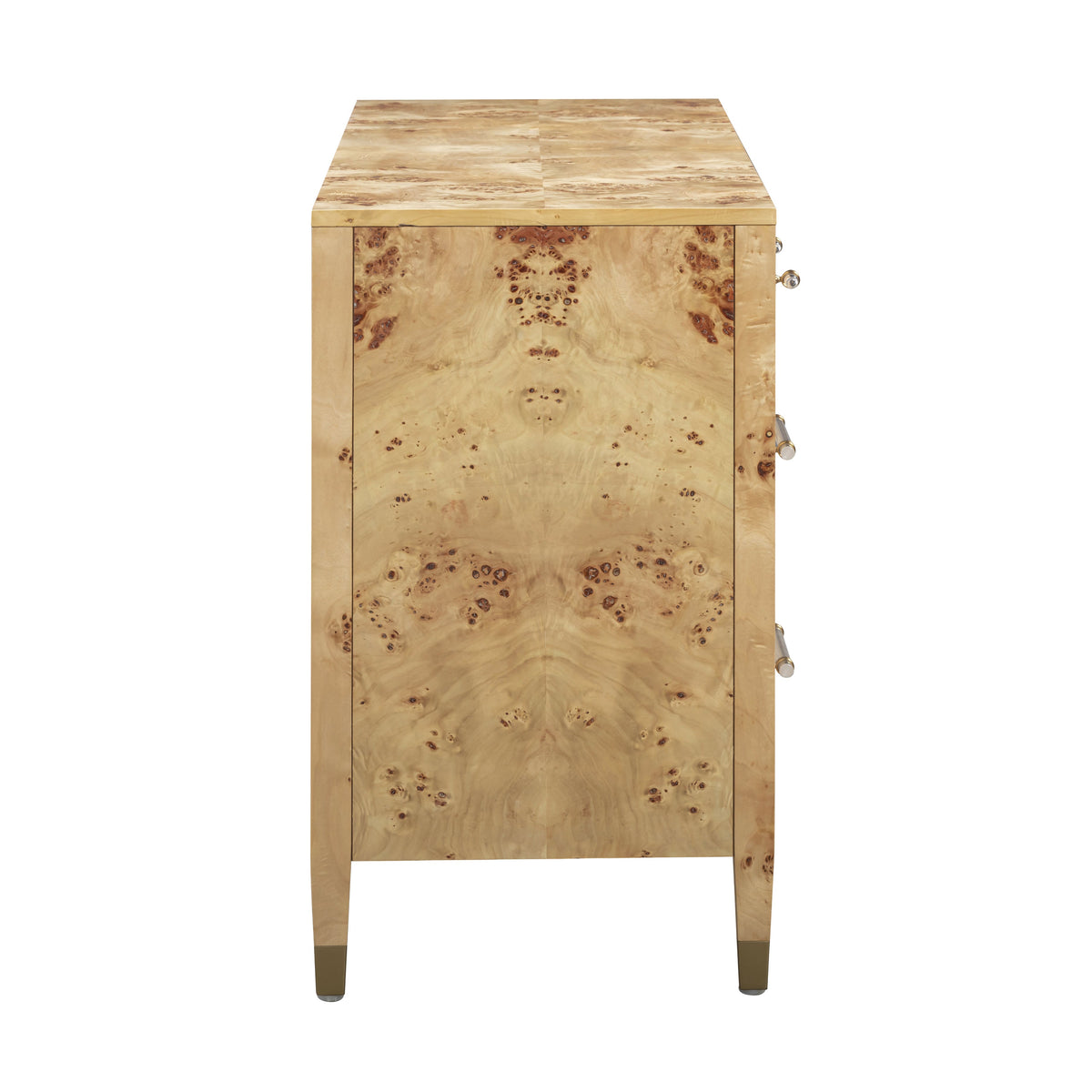 Brandyss 62" Burl 7-Drawer Dresser