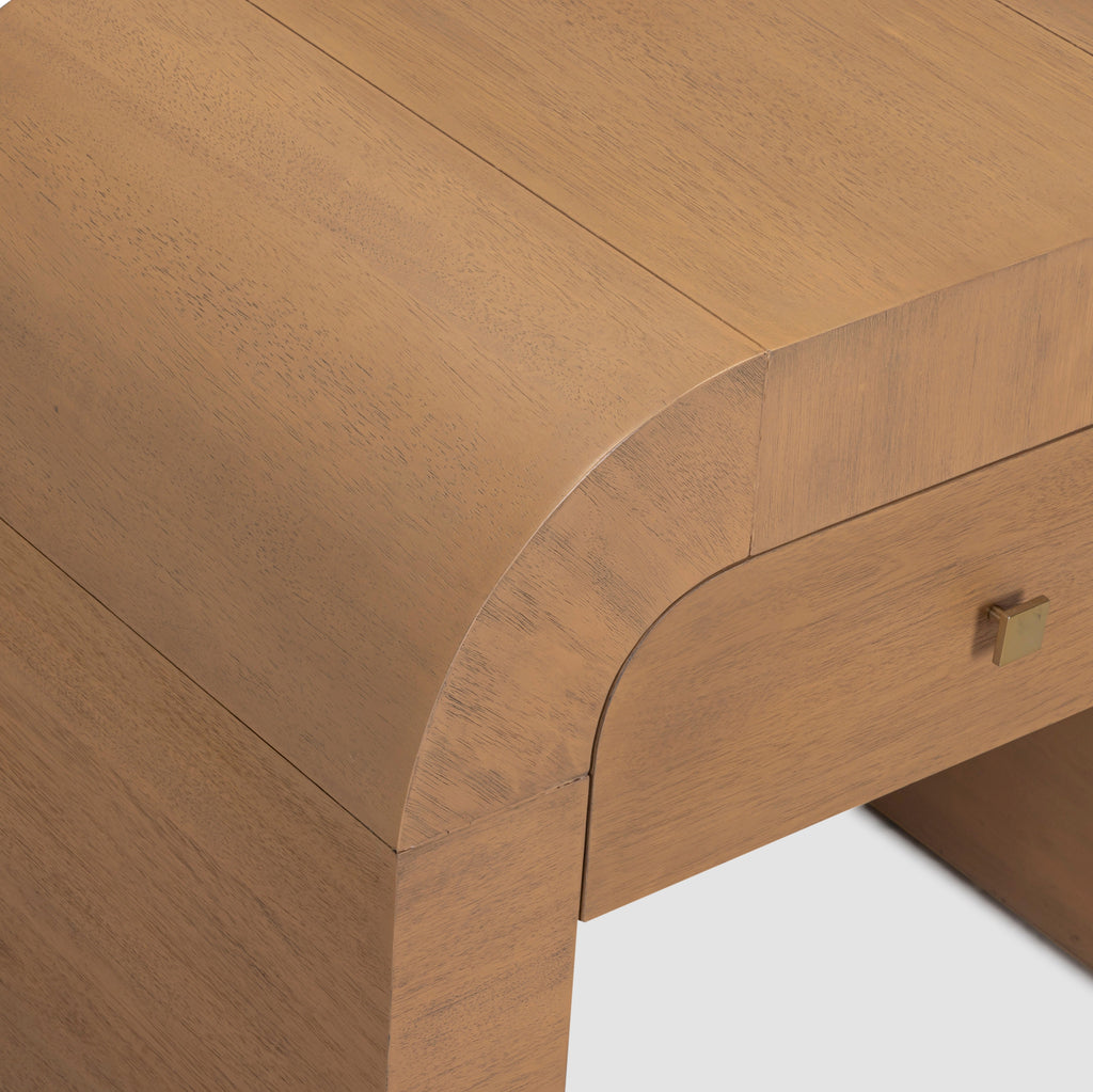 Hump 26" Arched Nightstand With Drawer