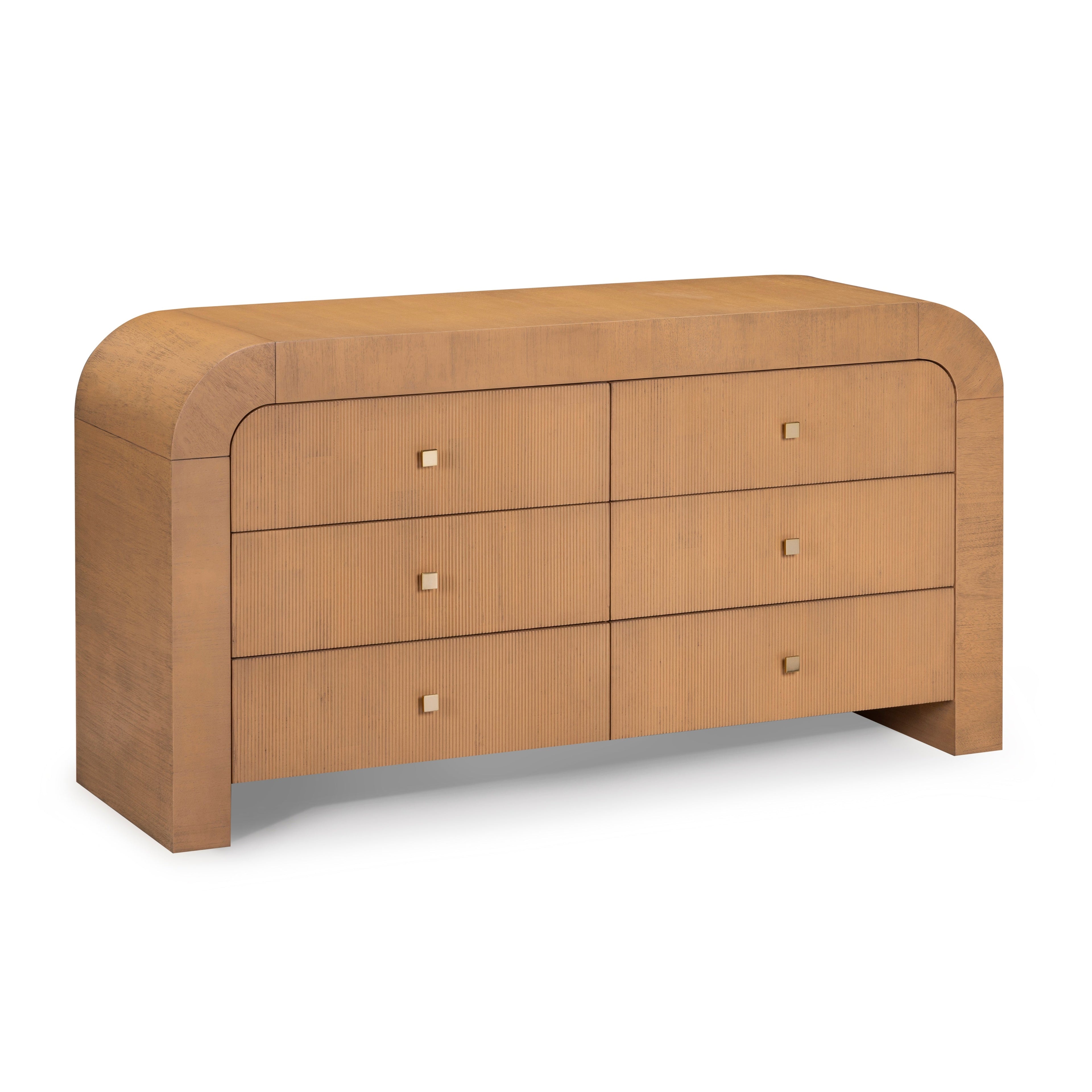Hump 62" Arched 6-Drawer Dresser