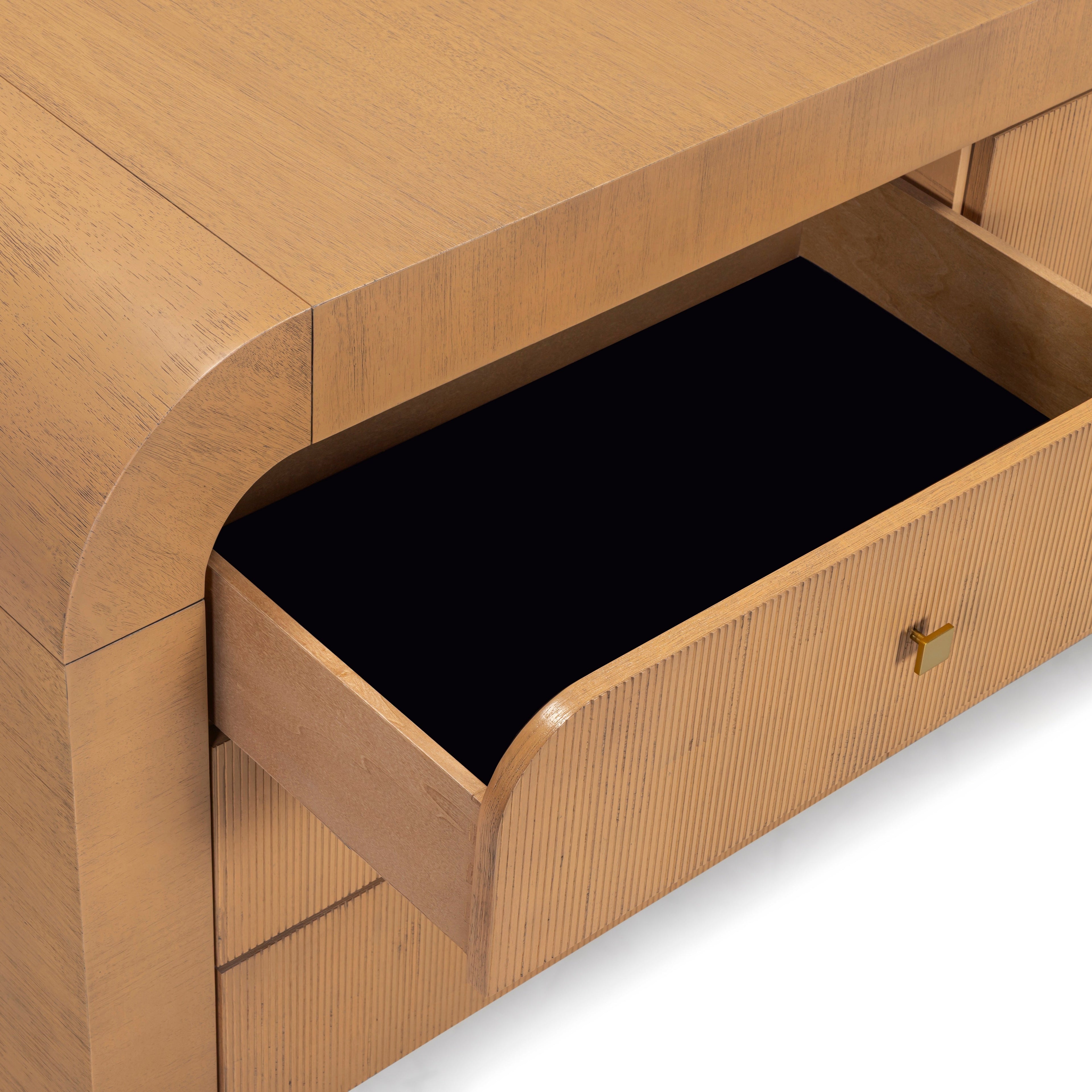 Hump 62" Arched 6-Drawer Dresser