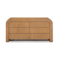 Hump 62" Arched 6-Drawer Dresser