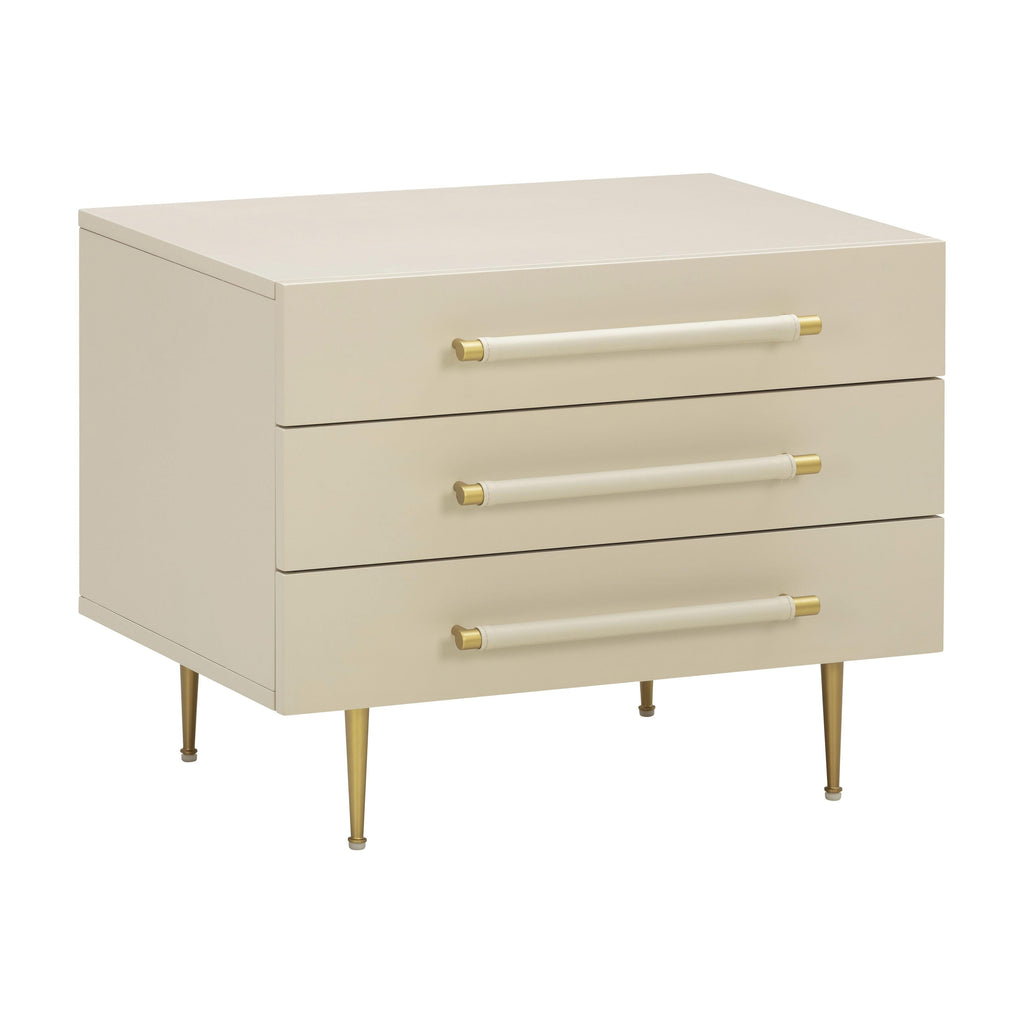 Trident 28" 3-Drawer Nightstand