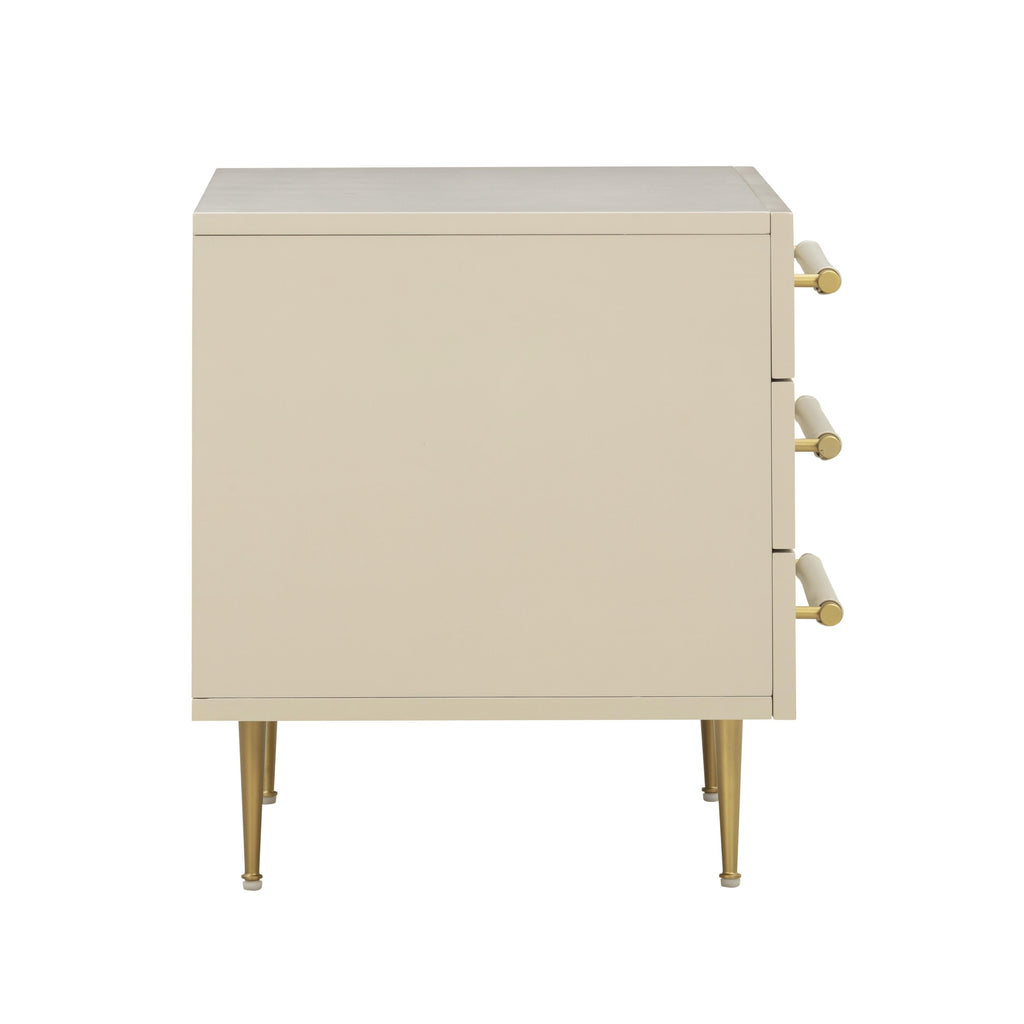 Trident 28" 3-Drawer Nightstand