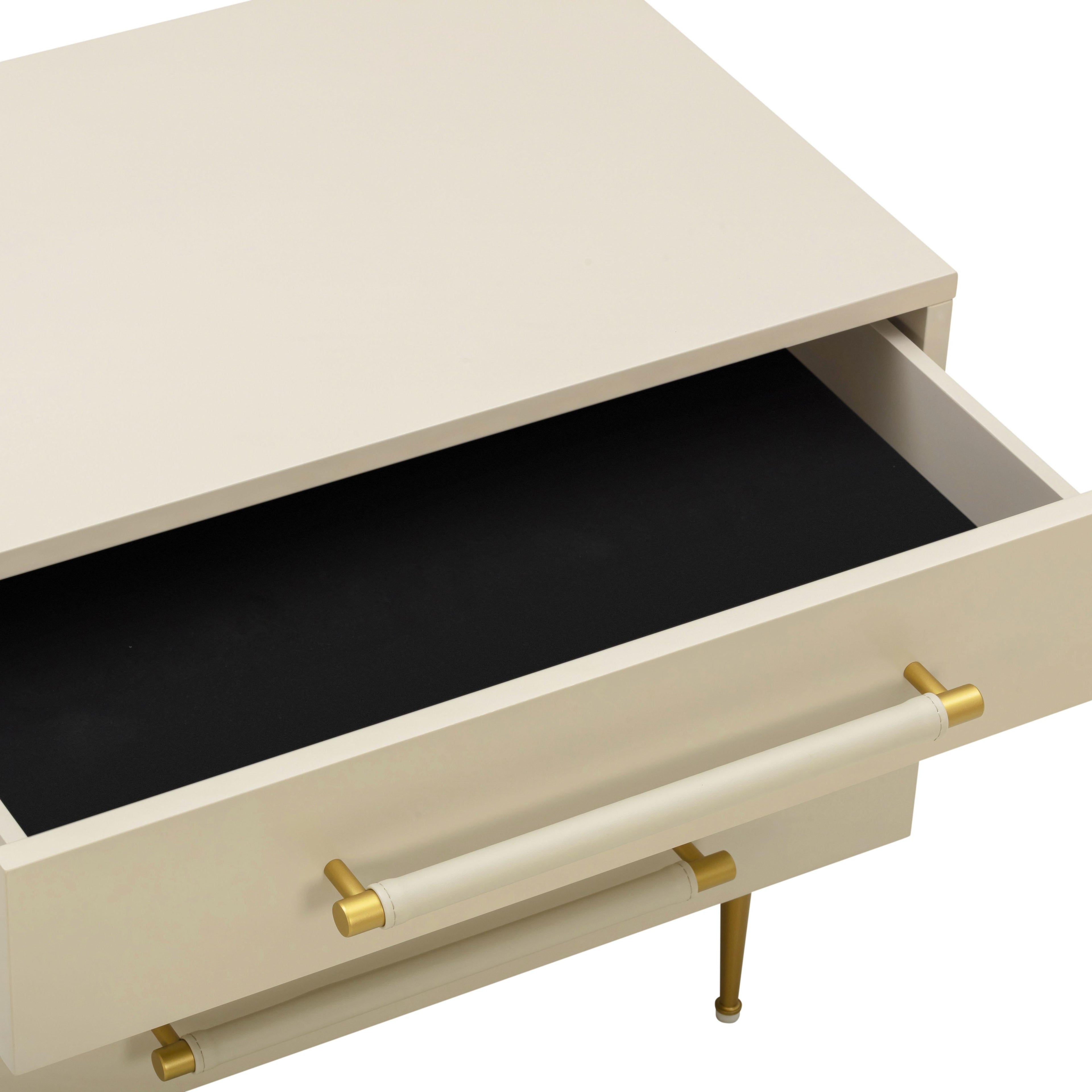 Trident 28" 3-Drawer Nightstand