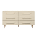 Trident 62" 6-Drawer Dresser