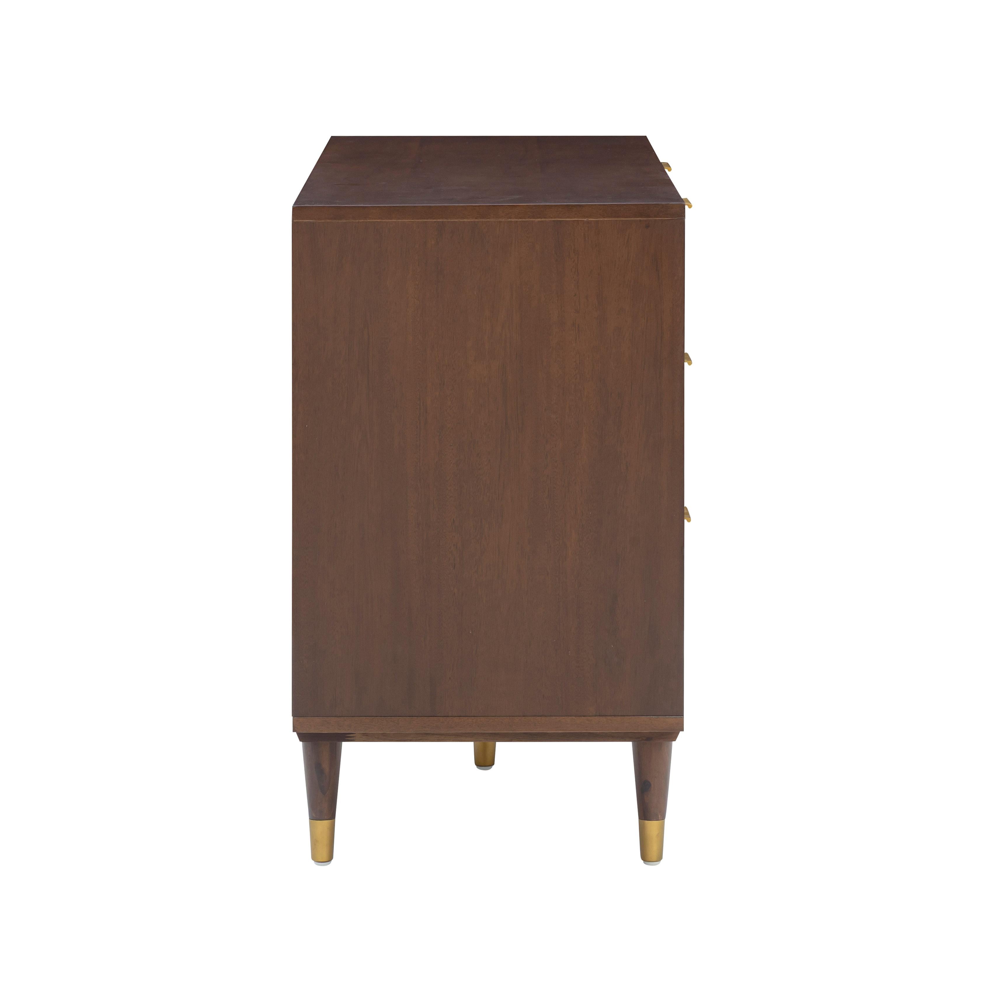 Sierra 60" Cane 6-Drawer Dresser
