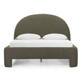 Orphea Performance Boucle Bed — Kale Green Queen
