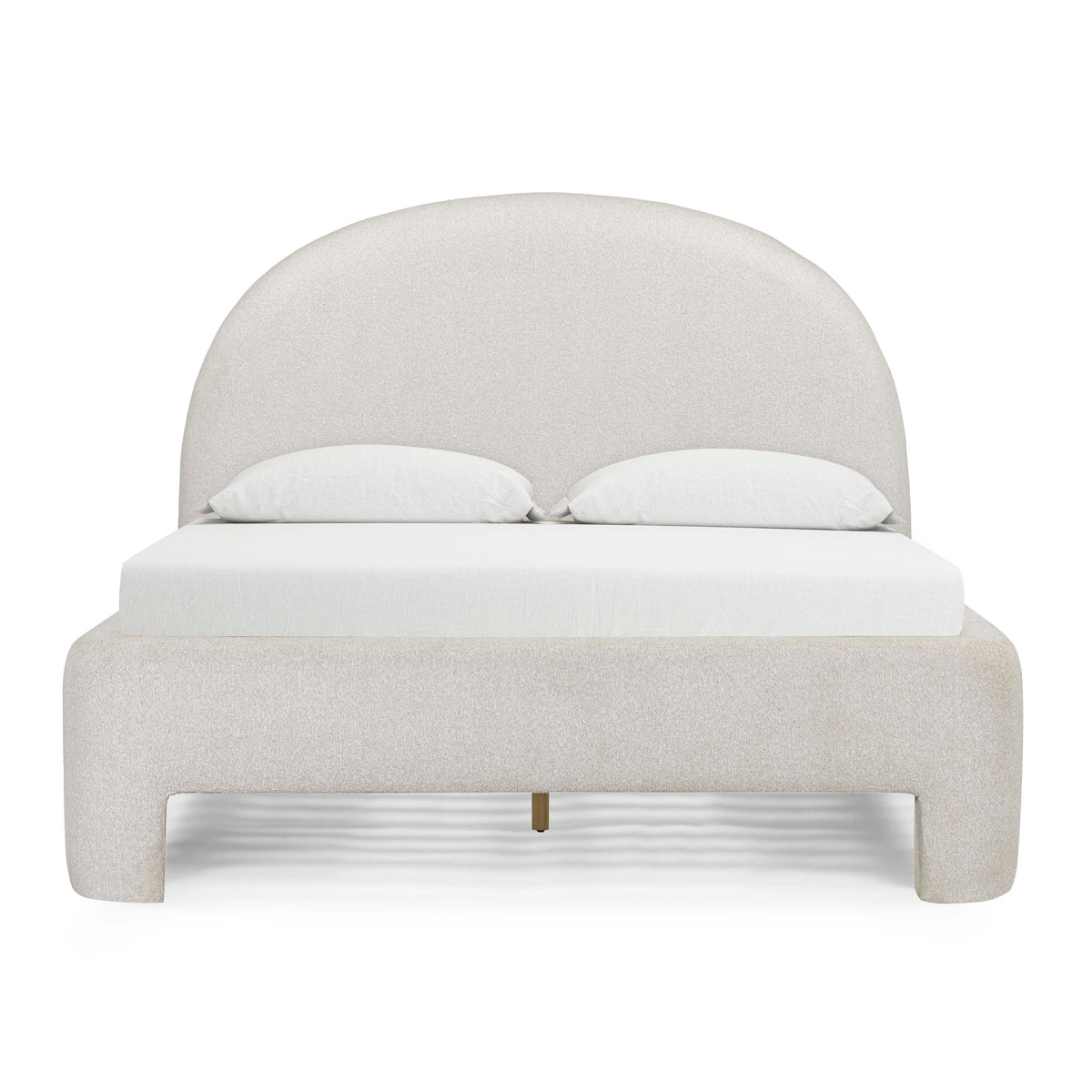 Orphea Performance Boucle Bed — Off-White Queen