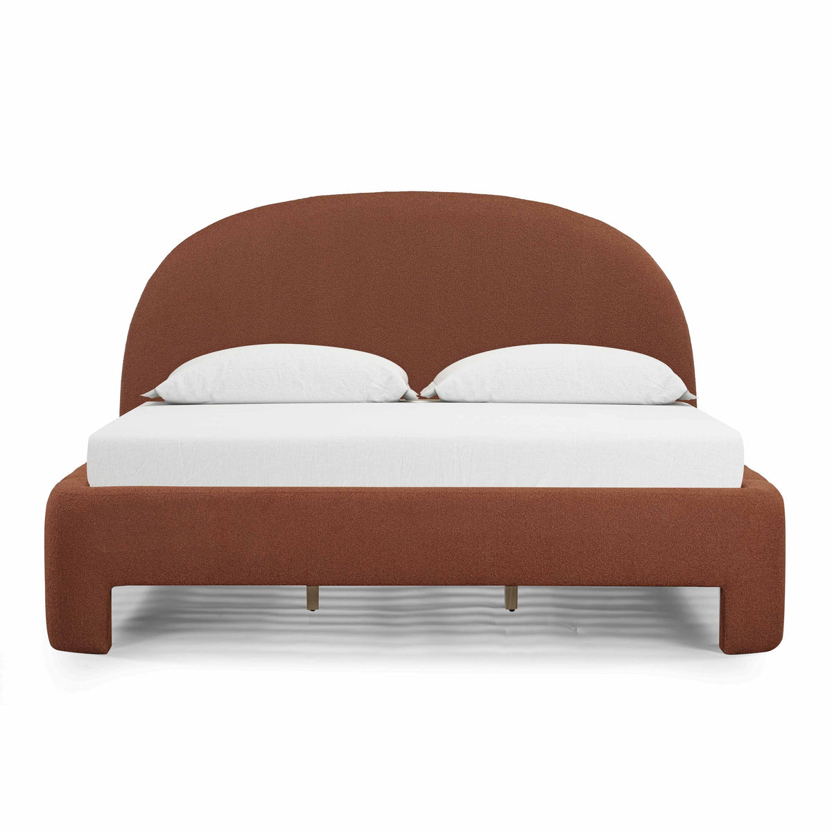 Orphea Performance Boucle Bed — Autumn Red King