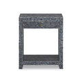 Cassis 20" Mother of Pearl 1-Drawer Nightstand