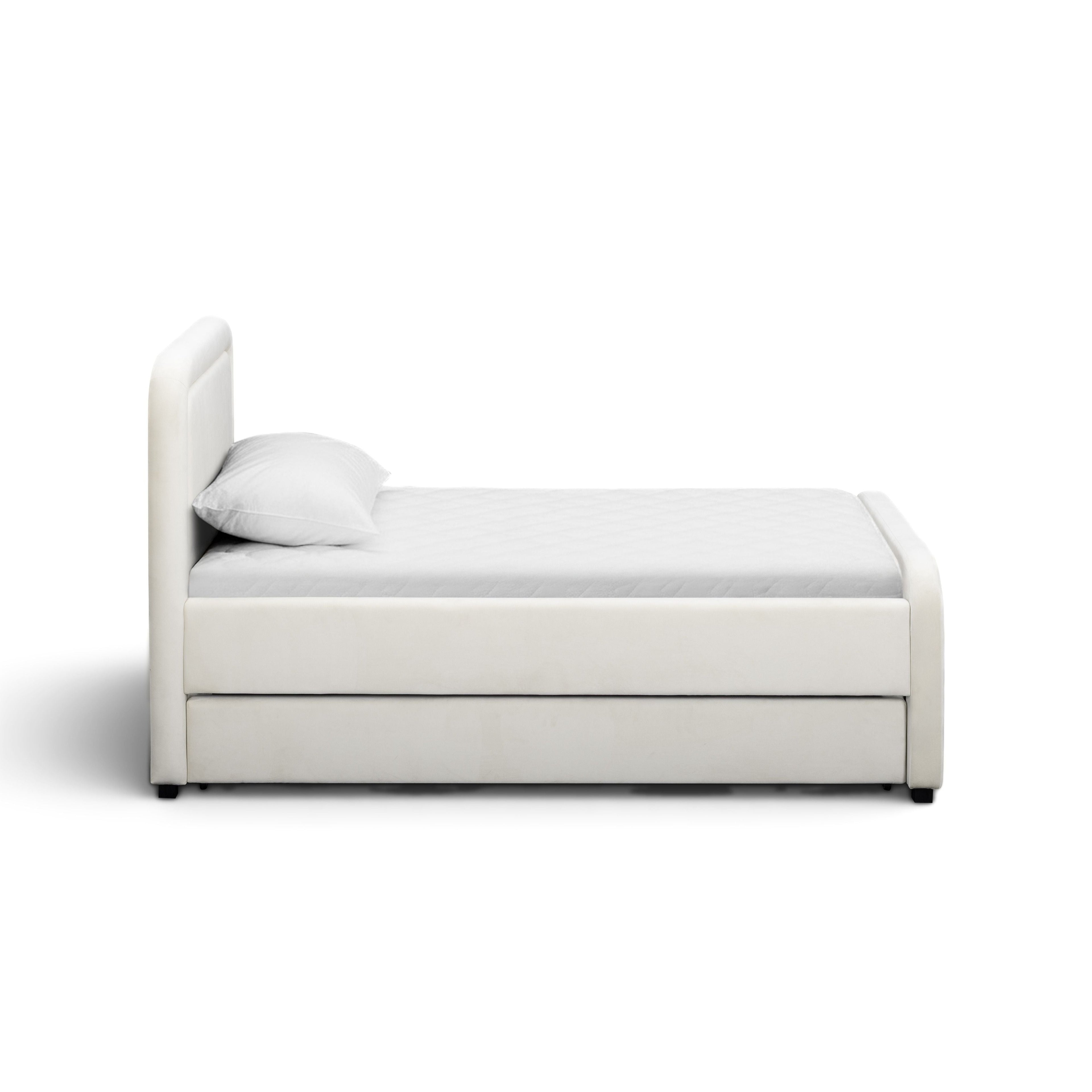 Briella Performance Velvet Trundle Bed in Twin
