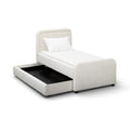 Briella Performance Velvet Trundle Bed in Twin