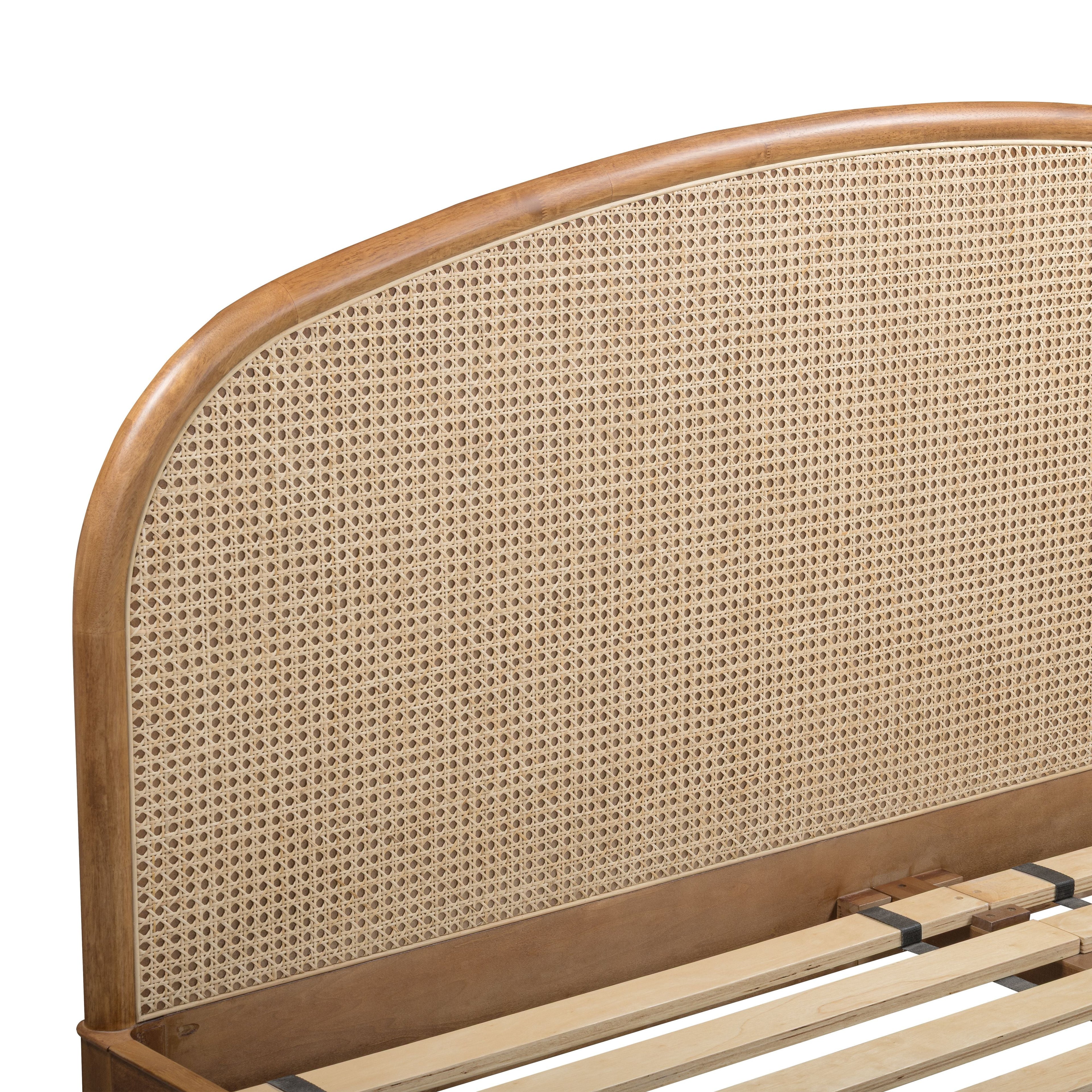 Mico Natural Rattan Bed