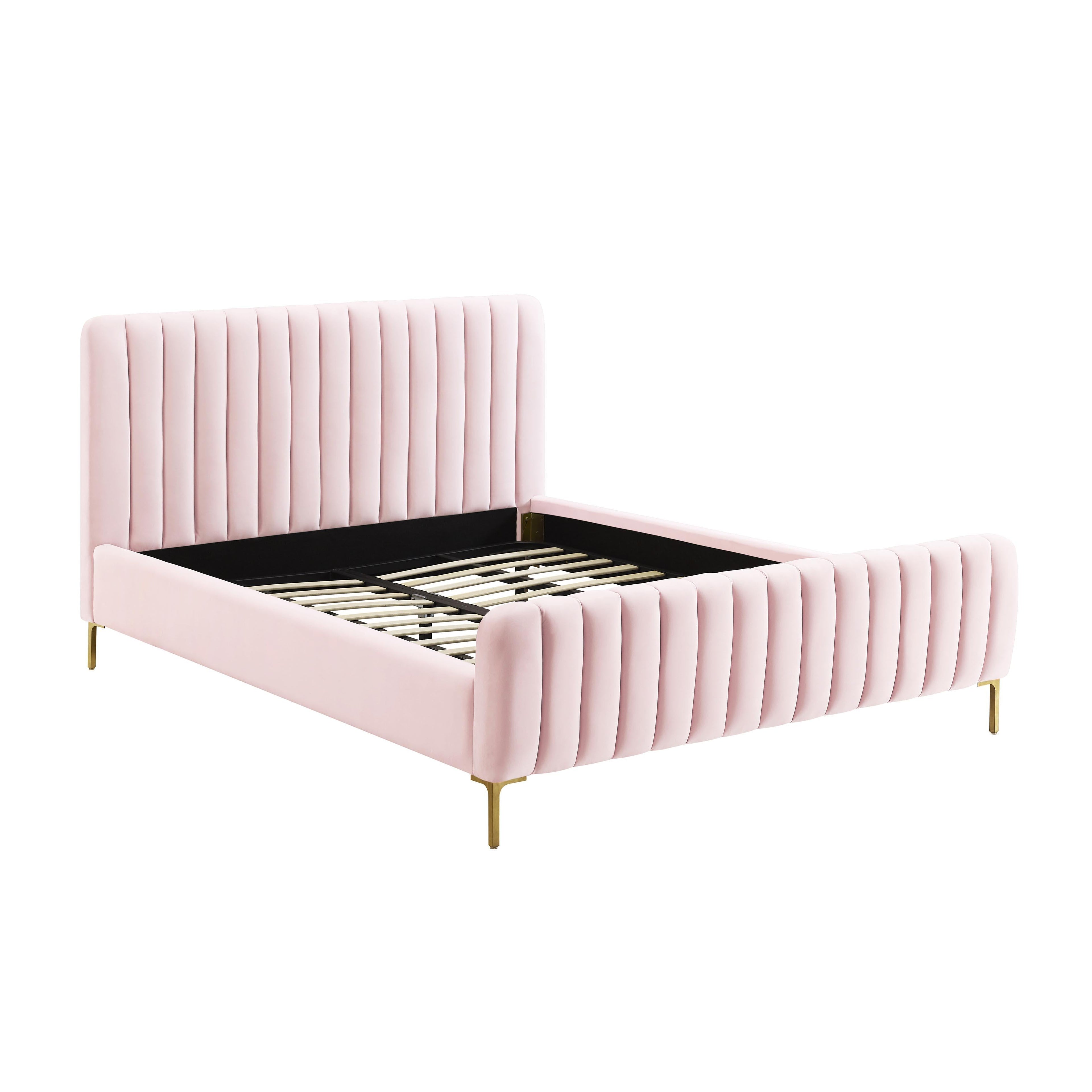 Angela Performance Velvet Bed