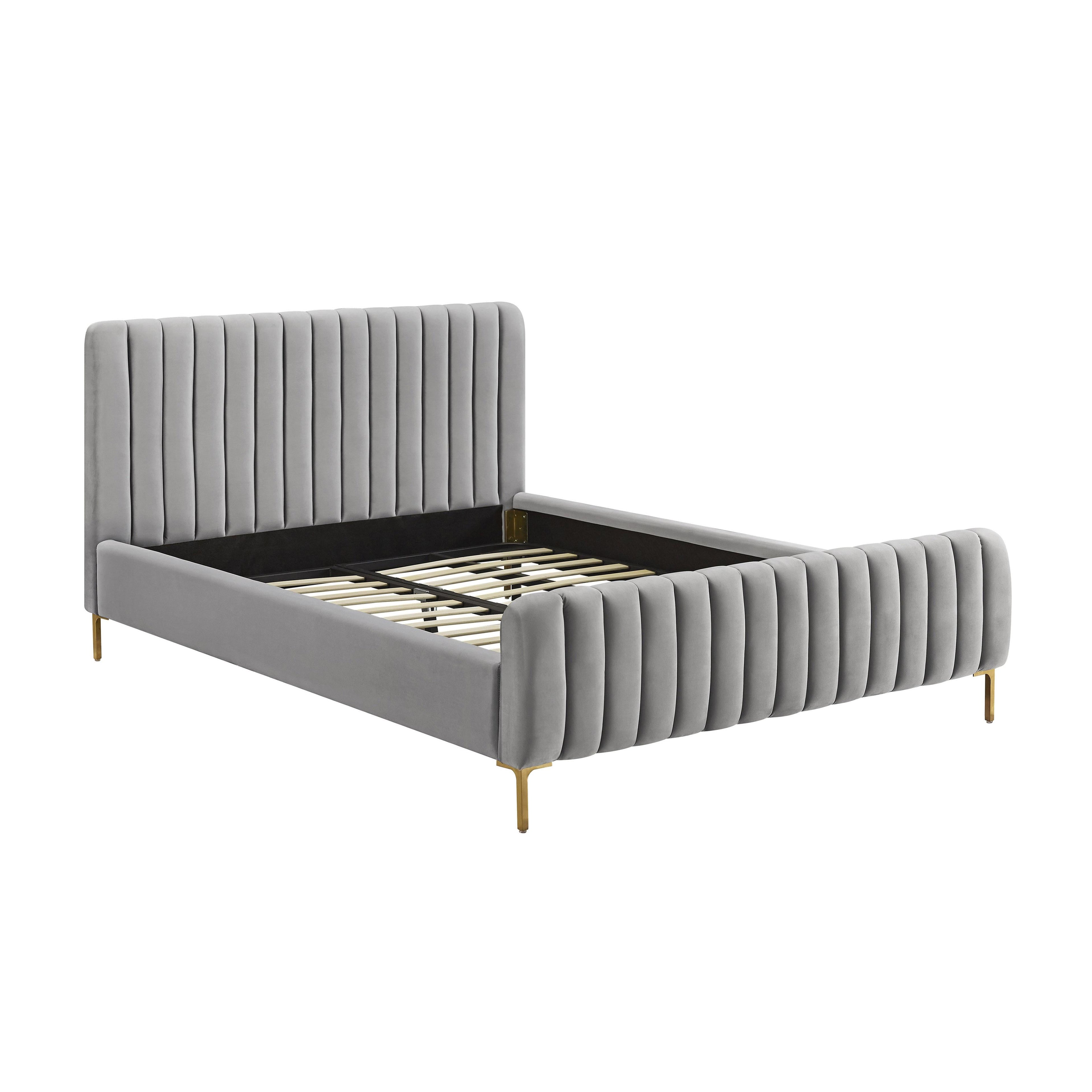 Angela Performance Velvet Bed